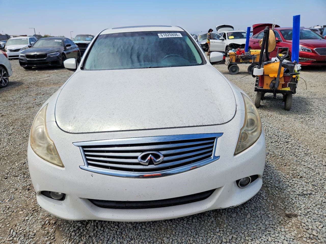 2012 Infiniti G37 Sedan Journey White vin: JN1CV6APXCM623185