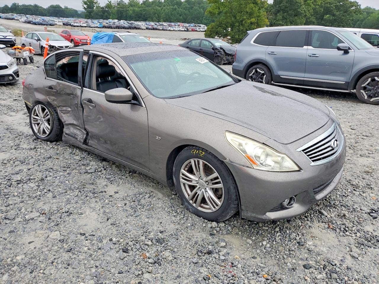 2012 Infiniti G37 Sedan Journey Серый vin: JN1CV6APXCM624241