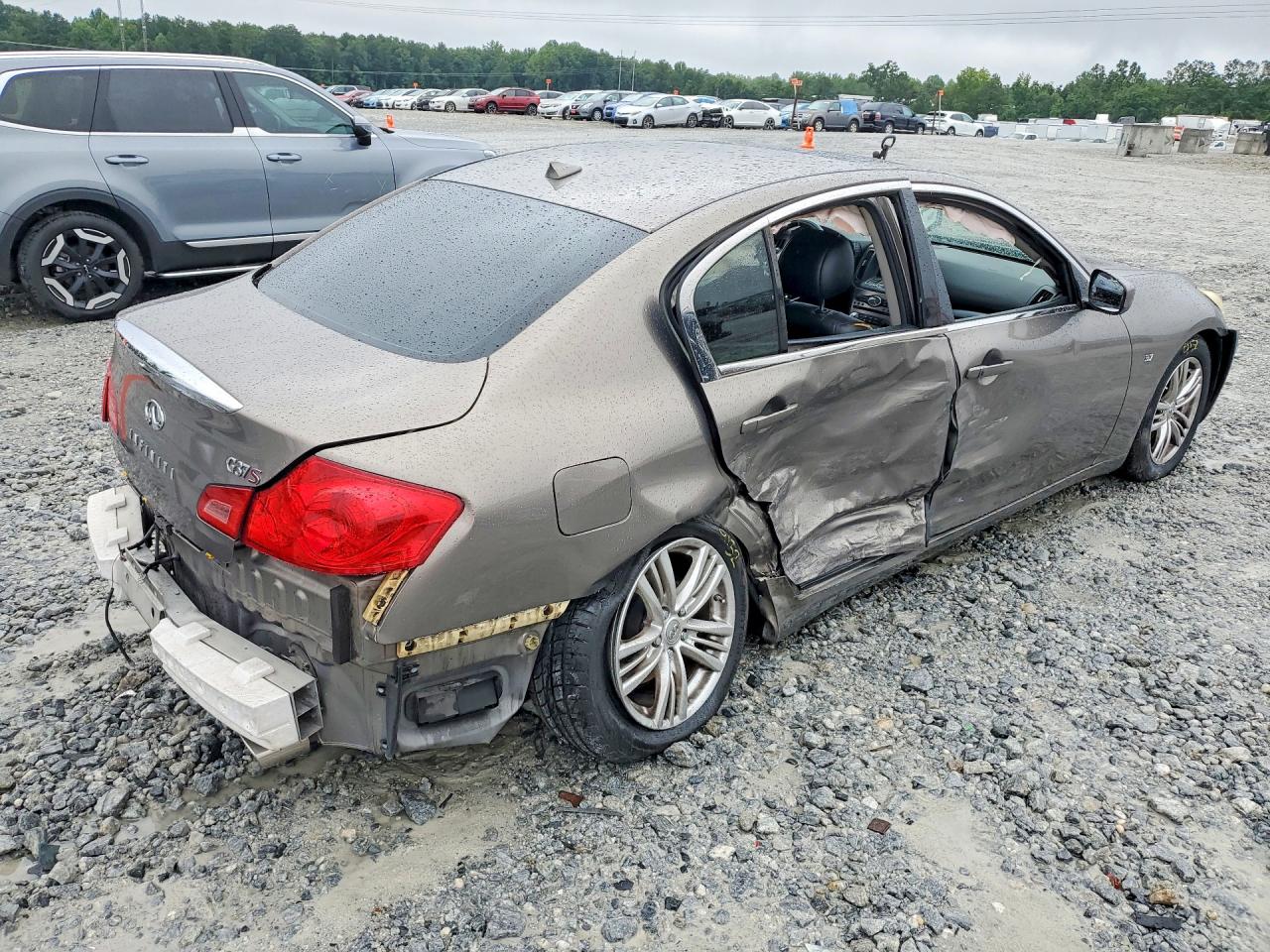 2012 Infiniti G37 Sedan Journey Серый vin: JN1CV6APXCM624241