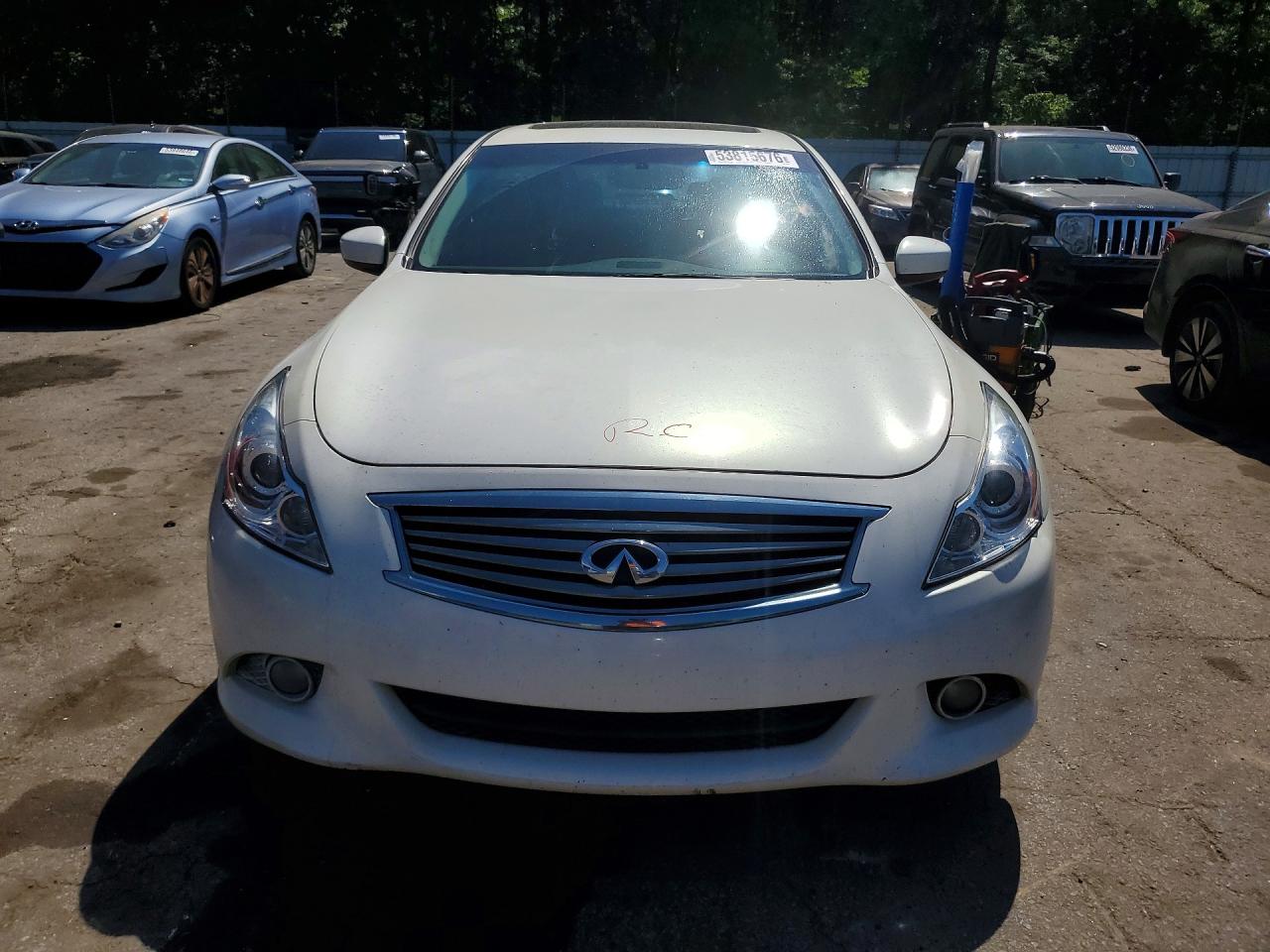 2012 Infiniti G37 Sedan Journey White vin: JN1CV6APXCM932753