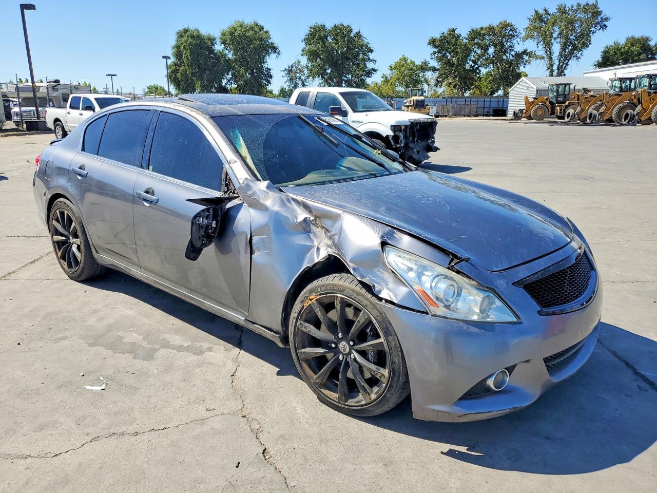2012 Infiniti G37 Sedan Journey Gray vin: JN1CV6APXCM934826