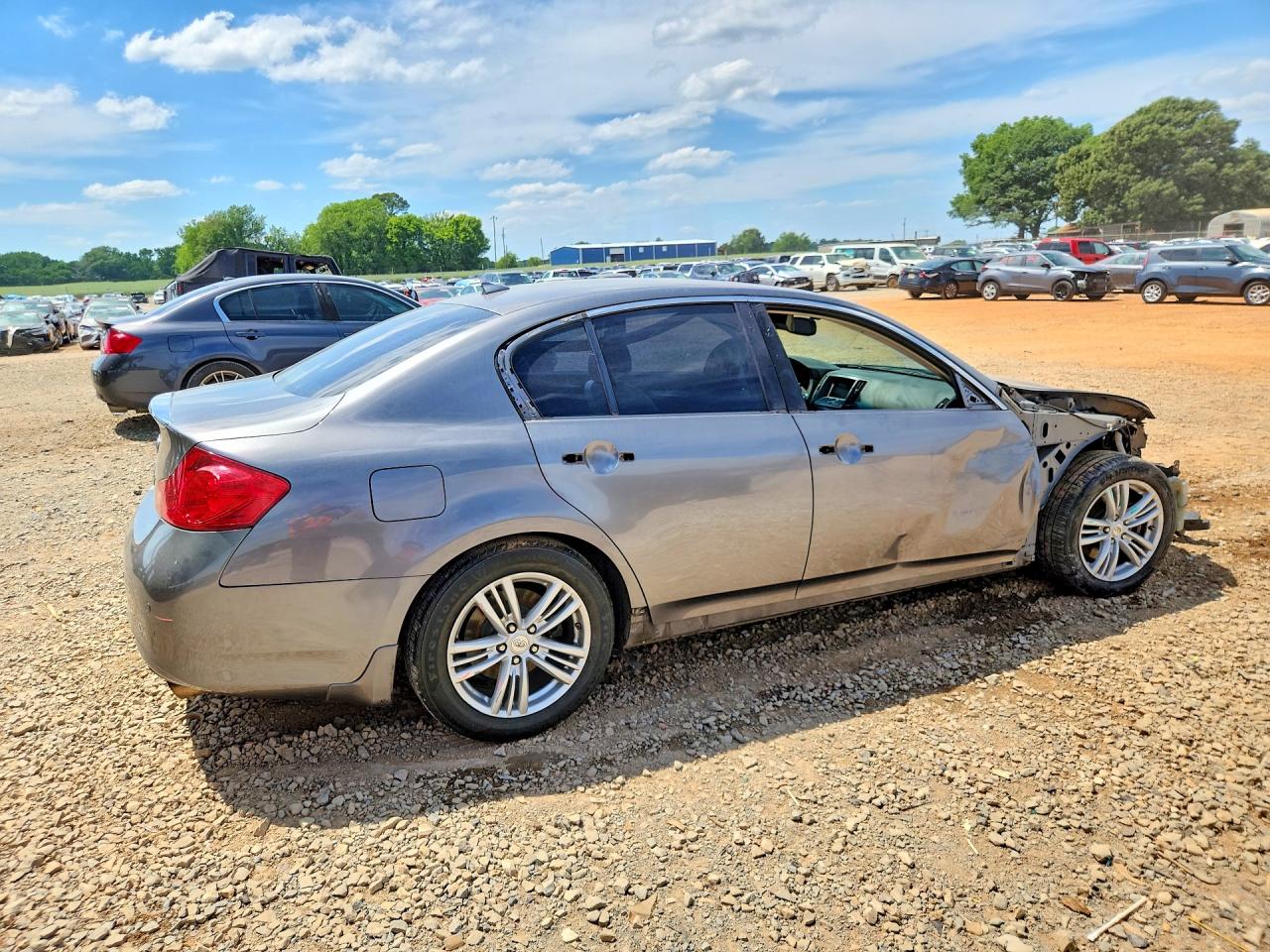 2012 Infiniti G37 Sedan Journey Серый vin: JN1CV6APXCM935510