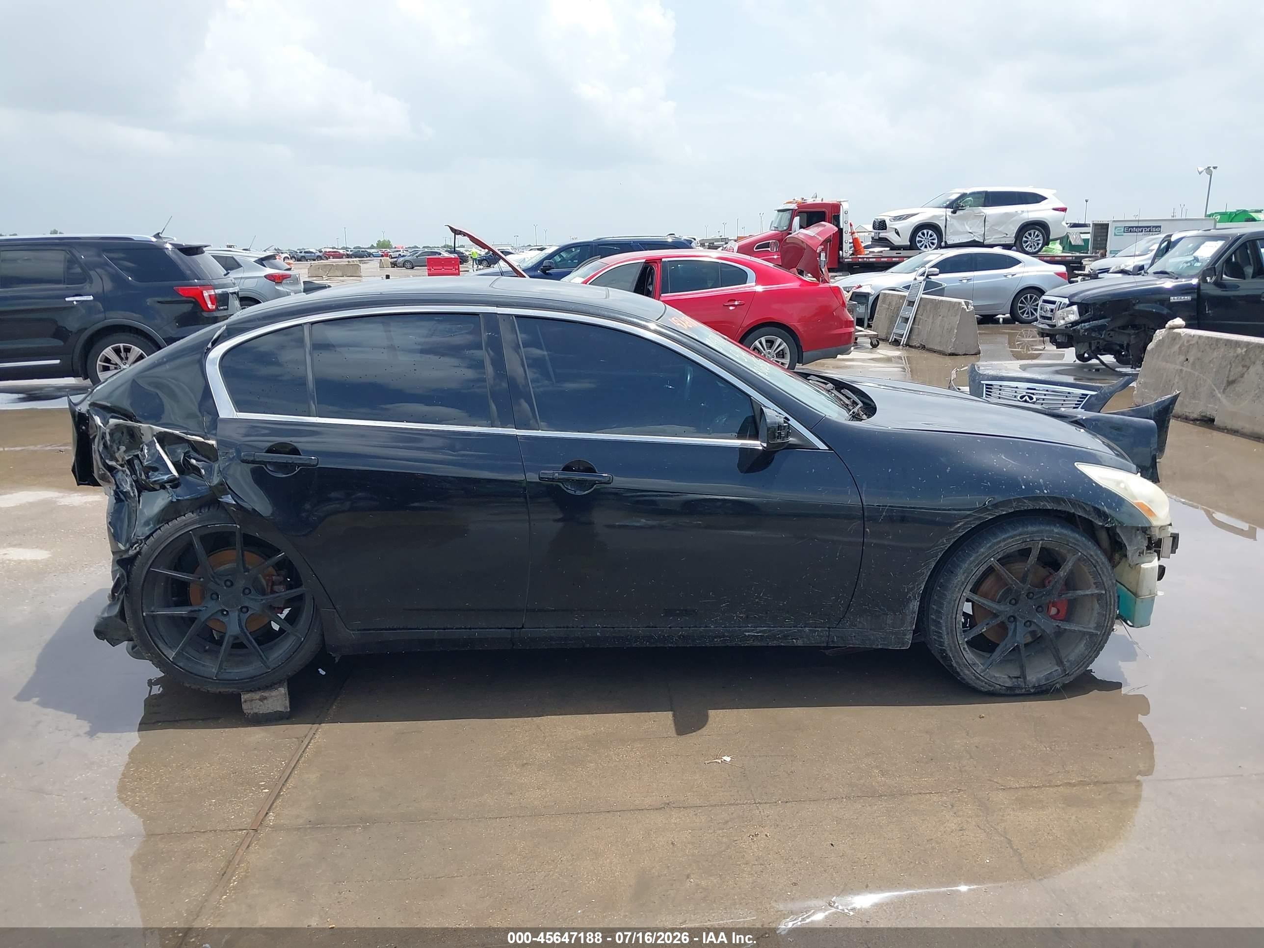 2012 Infiniti G37 Journey Black vin: JN1CV6APXCM936575