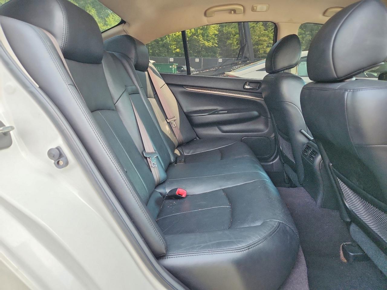 2013 Infiniti G37 Sedan Journey White vin: JN1CV6APXDM304841