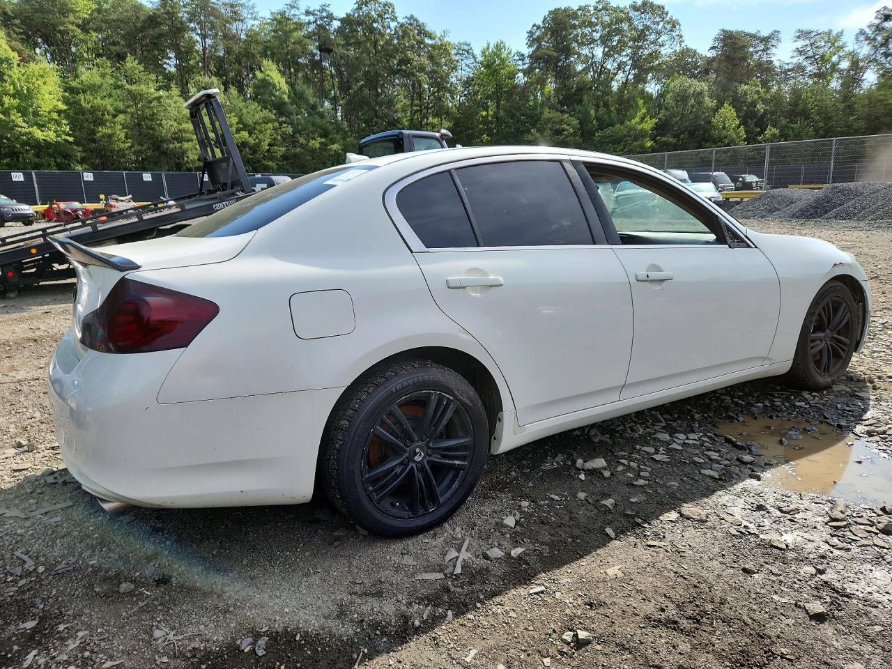 2013 Infiniti G37 Sedan Journey White vin: JN1CV6APXDM304841
