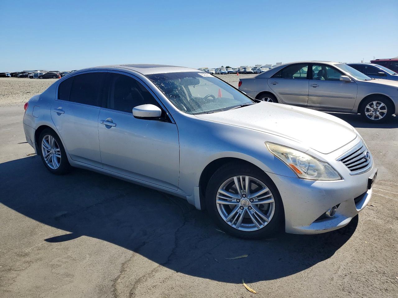 2013 Infiniti G37 Sedan Journey Silver vin: JN1CV6APXDM712028