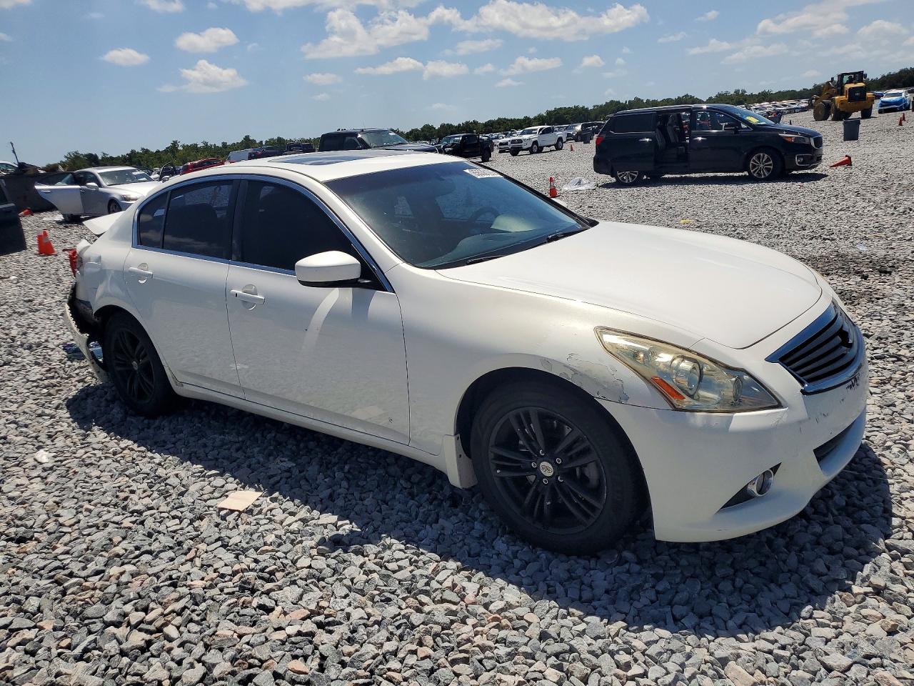 2013 Infiniti G37 Sedan Journey Белый vin: JN1CV6APXDM715186
