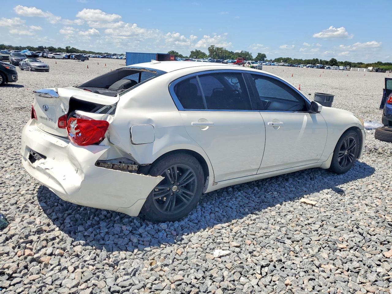 2013 Infiniti G37 Sedan Journey Белый vin: JN1CV6APXDM715186