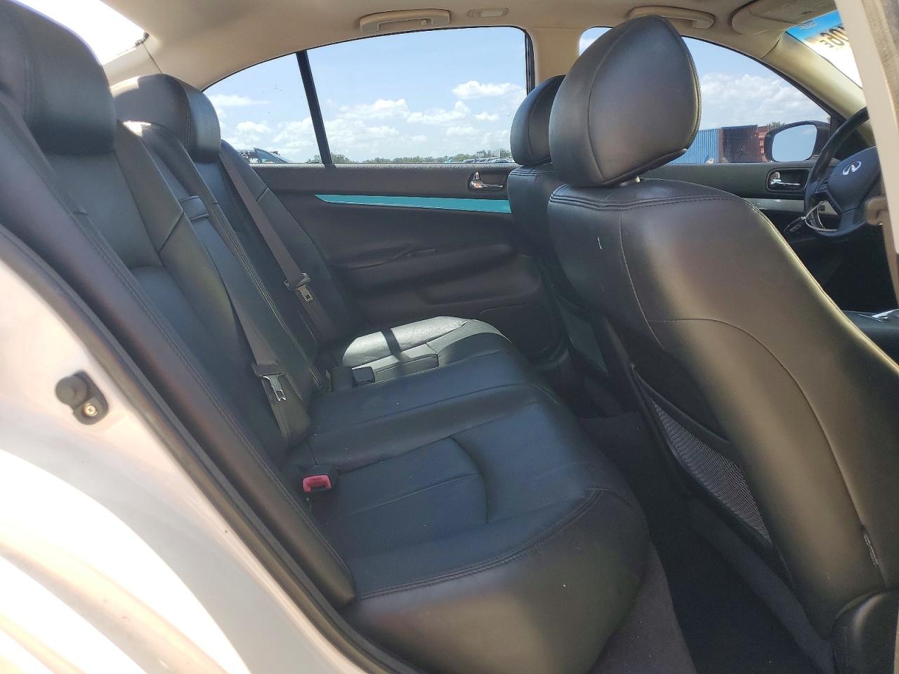 2013 Infiniti G37 Sedan Journey Белый vin: JN1CV6APXDM715186
