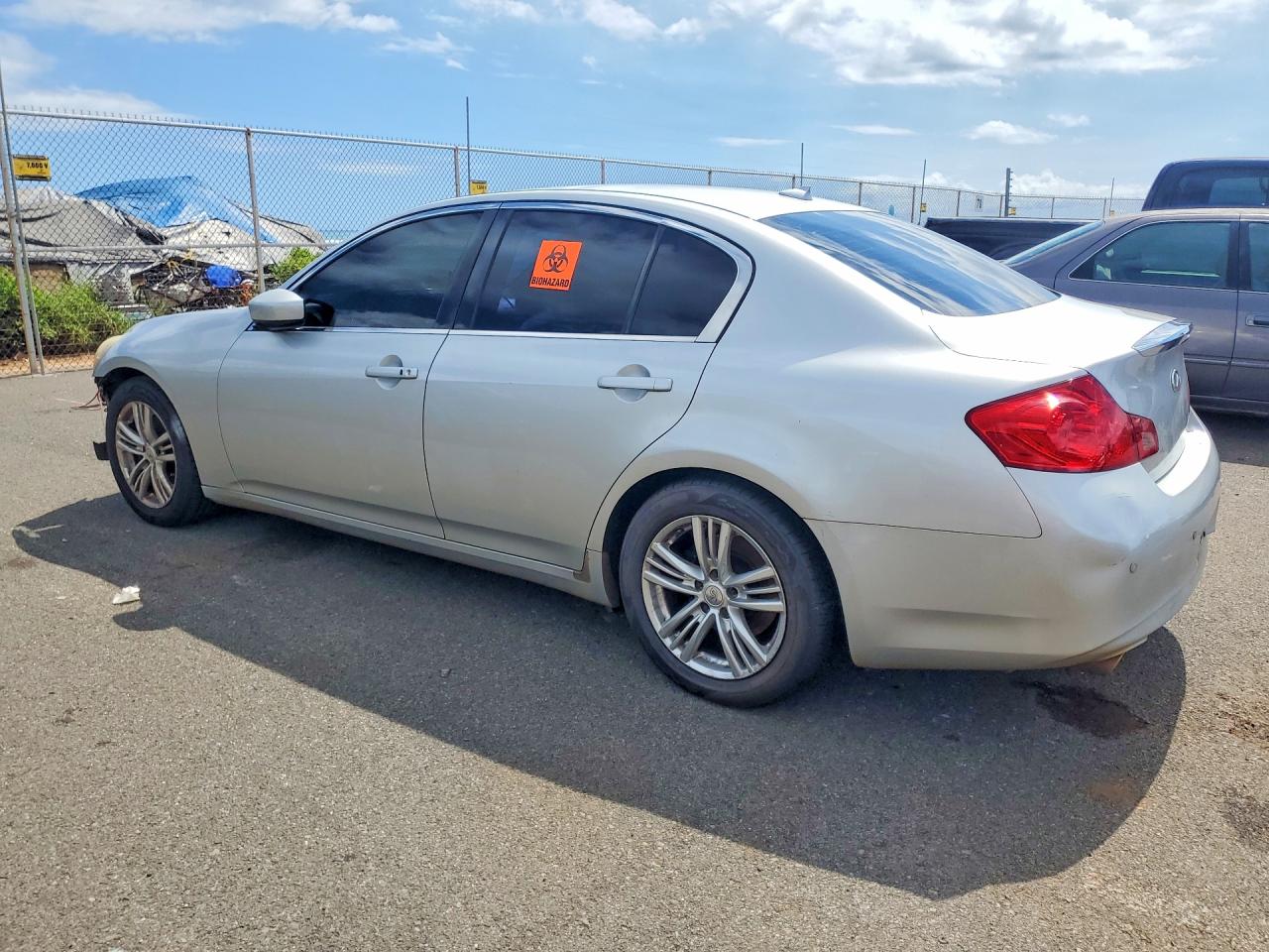 2013 Infiniti G37 Sedan Journey Silver vin: JN1CV6APXDM716614