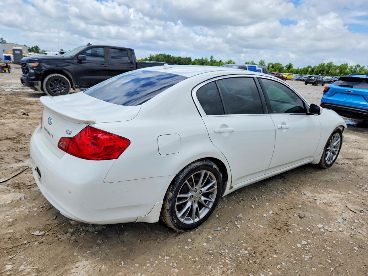 2013 Infiniti G37 Sedan Journey Белый vin: JN1CV6APXDM716628