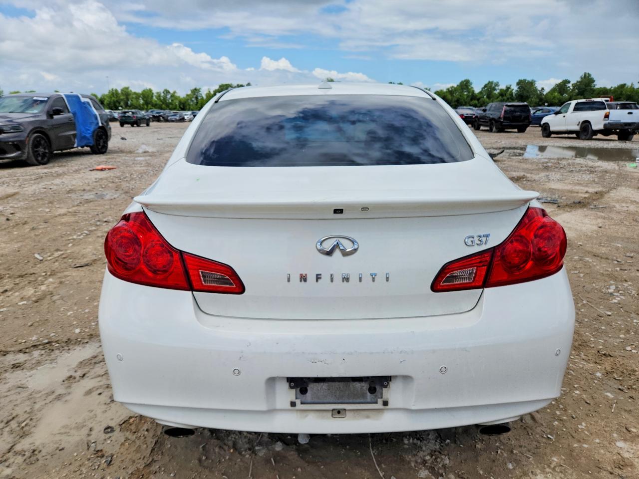 2013 Infiniti G37 Sedan Journey Белый vin: JN1CV6APXDM716628