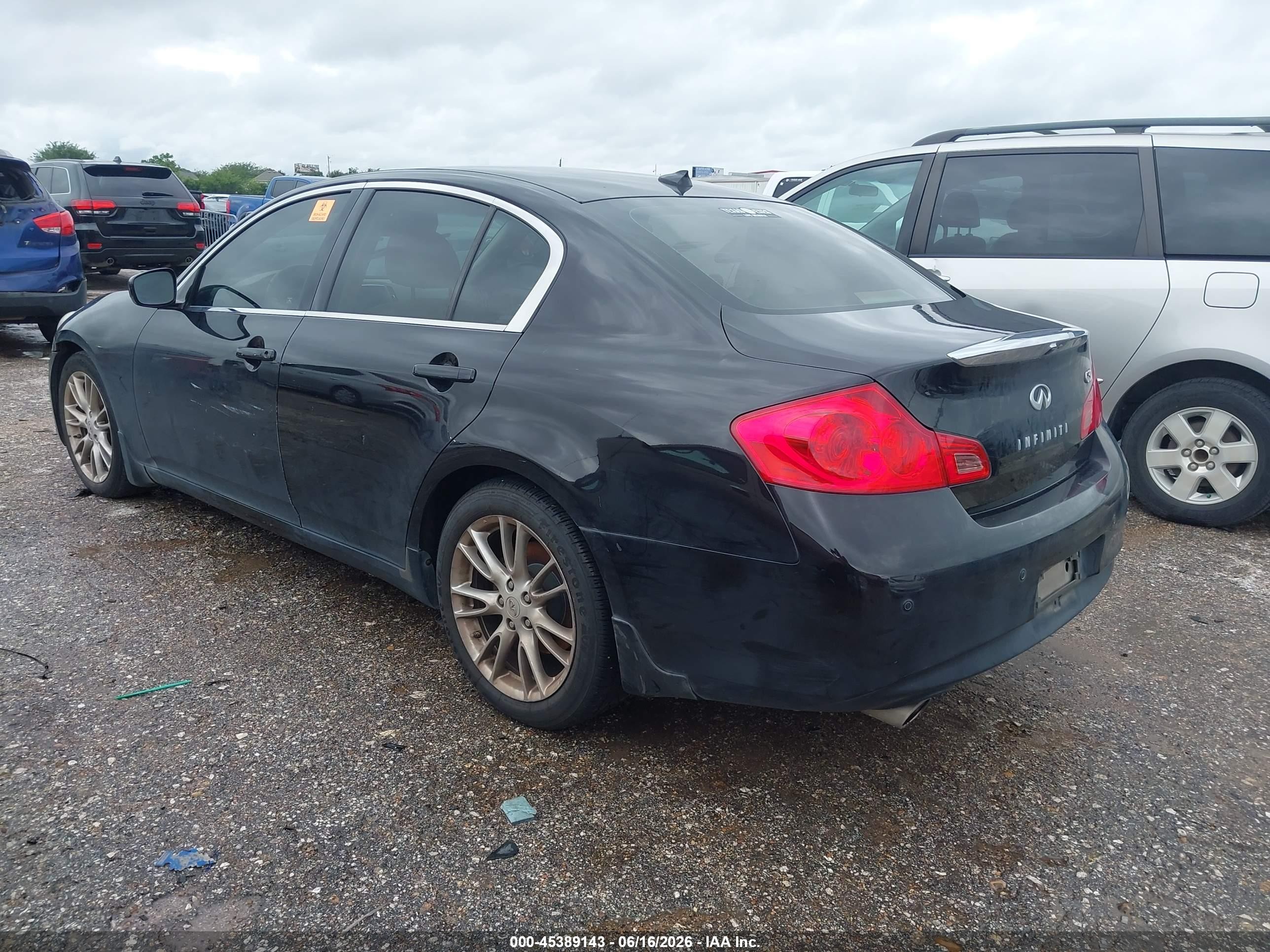 2013 Infiniti G37 Journey Черный vin: JN1CV6APXDM717181