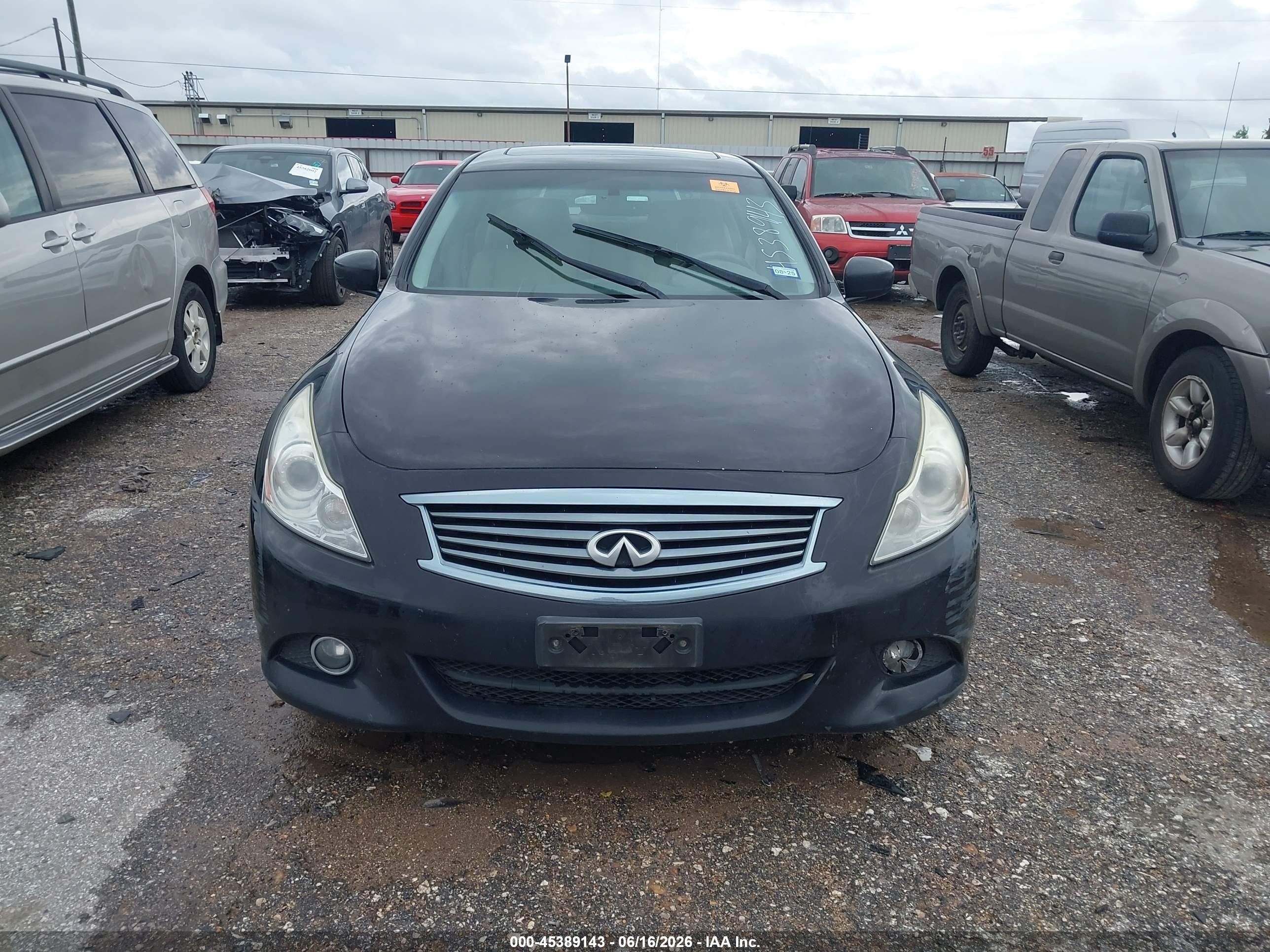 2013 Infiniti G37 Journey Черный vin: JN1CV6APXDM717181