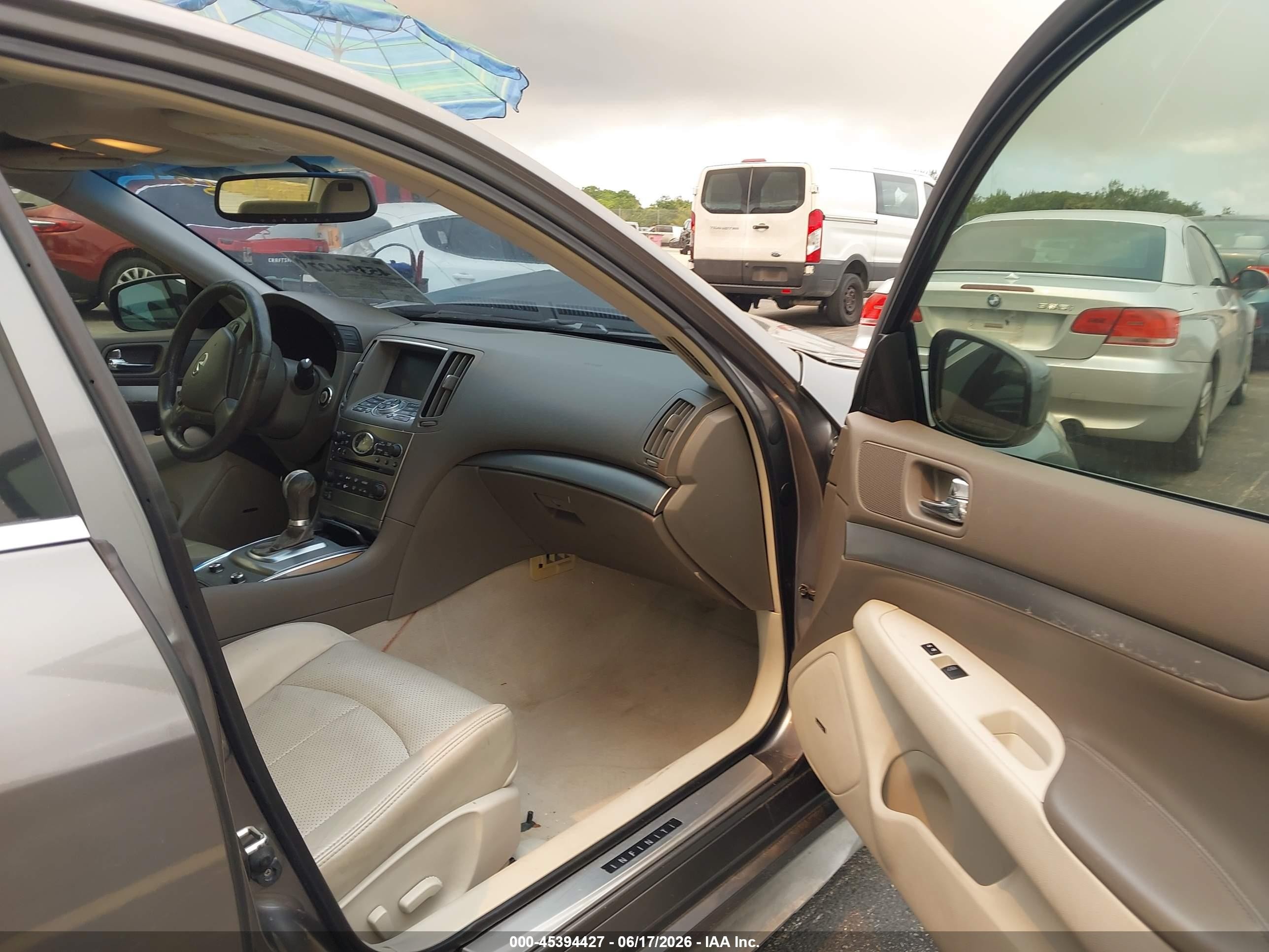 2013 Infiniti G37 Journey Gray vin: JN1CV6APXDM717892