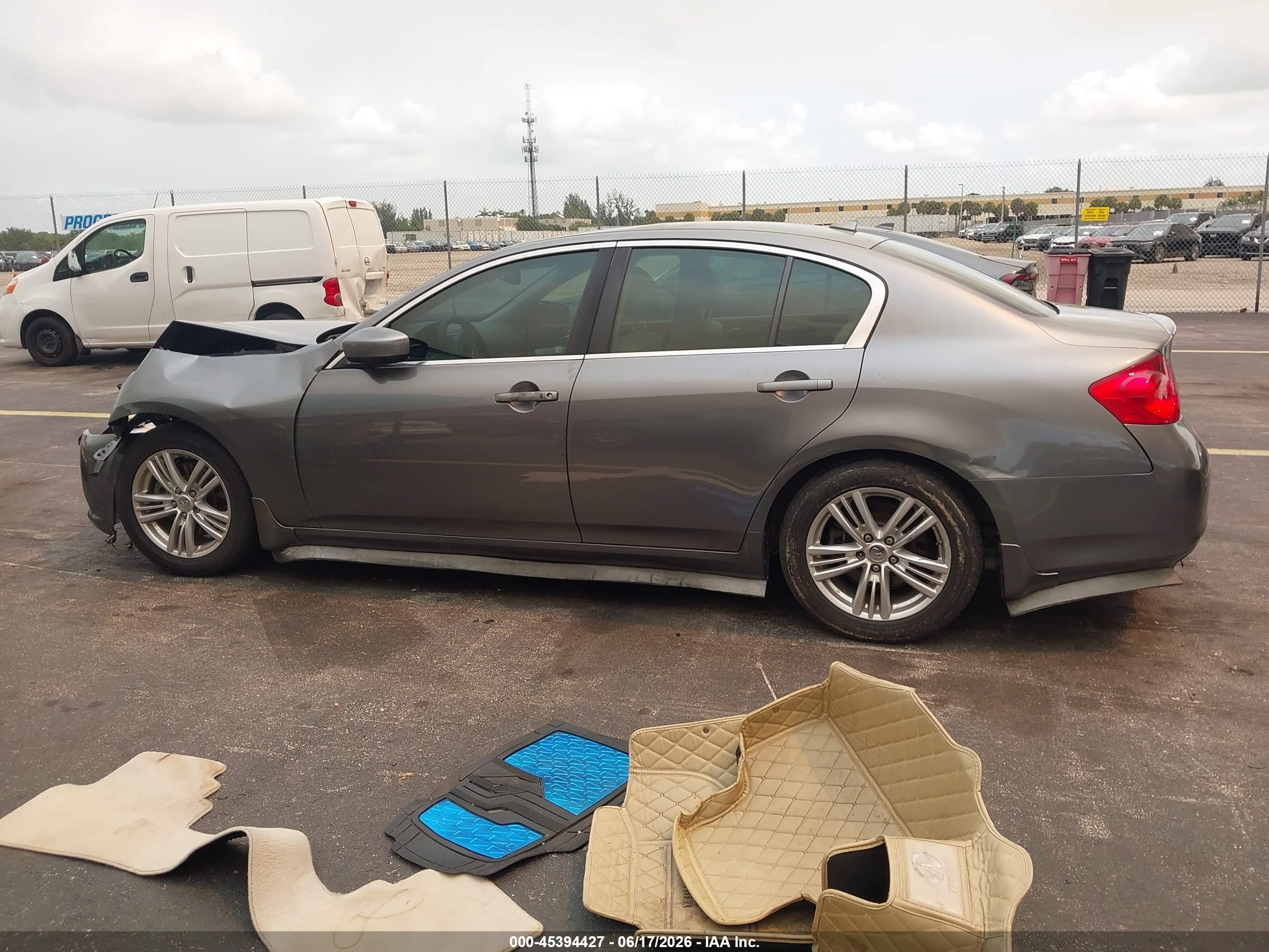2013 Infiniti G37 Journey Gray vin: JN1CV6APXDM717892