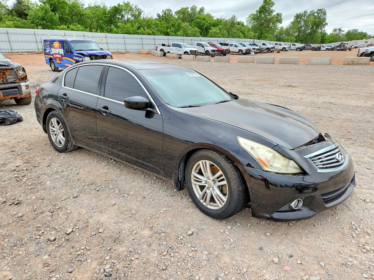 2013 Infiniti G37 Sedan Journey Black vin: JN1CV6APXDM717956