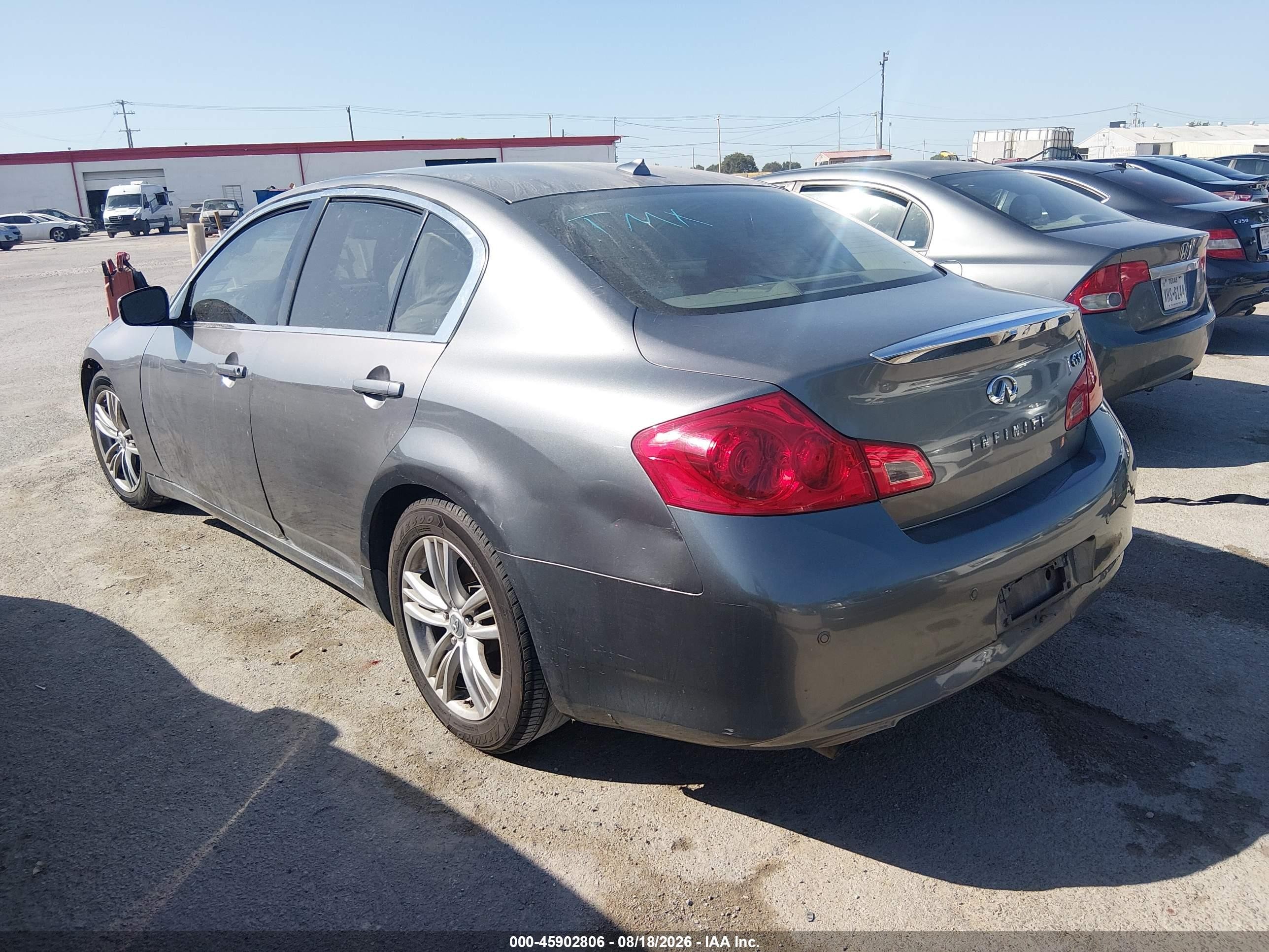 2013 Infiniti G37 Journey Серый vin: JN1CV6APXDM717987