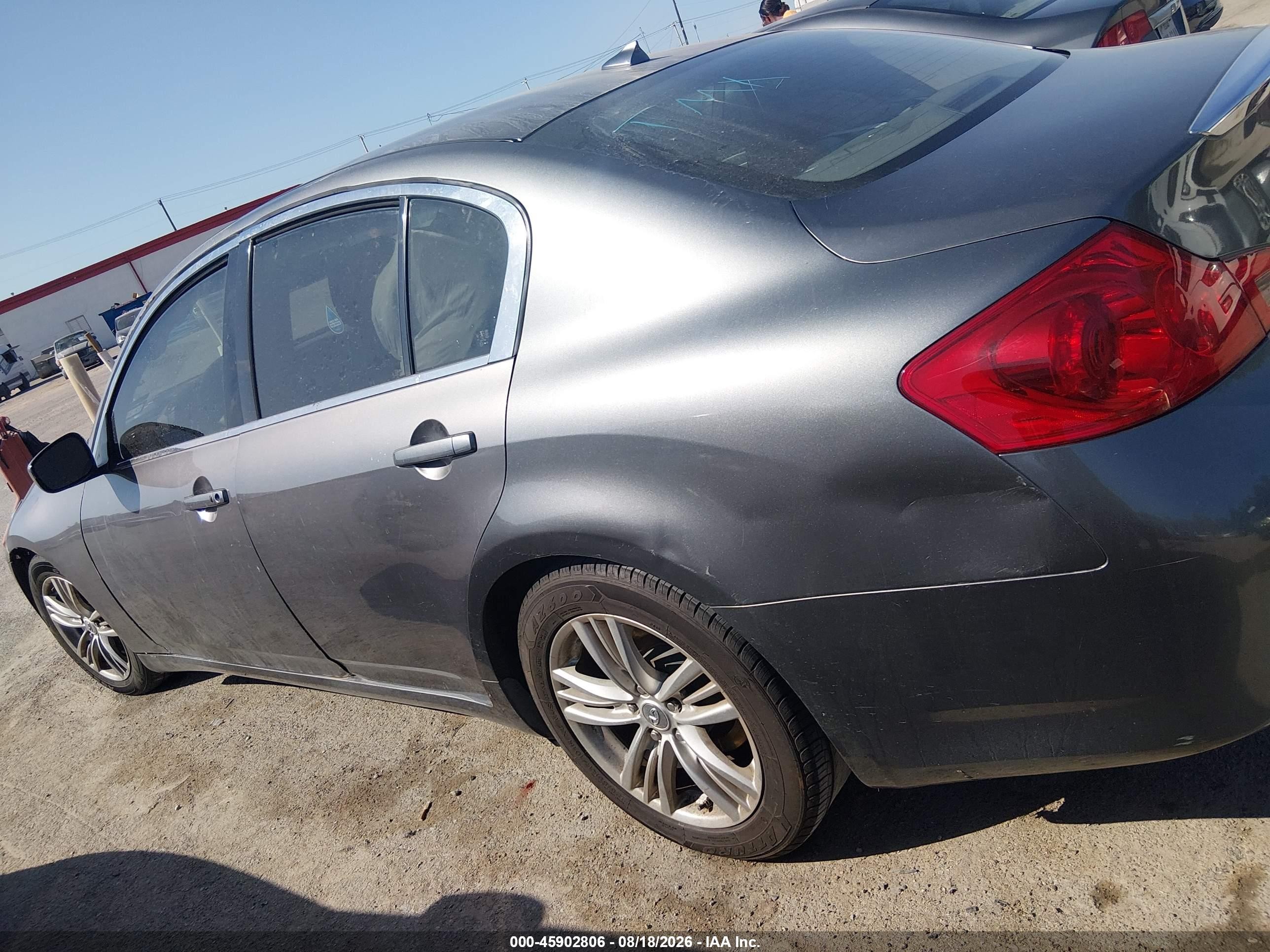 2013 Infiniti G37 Journey Серый vin: JN1CV6APXDM717987