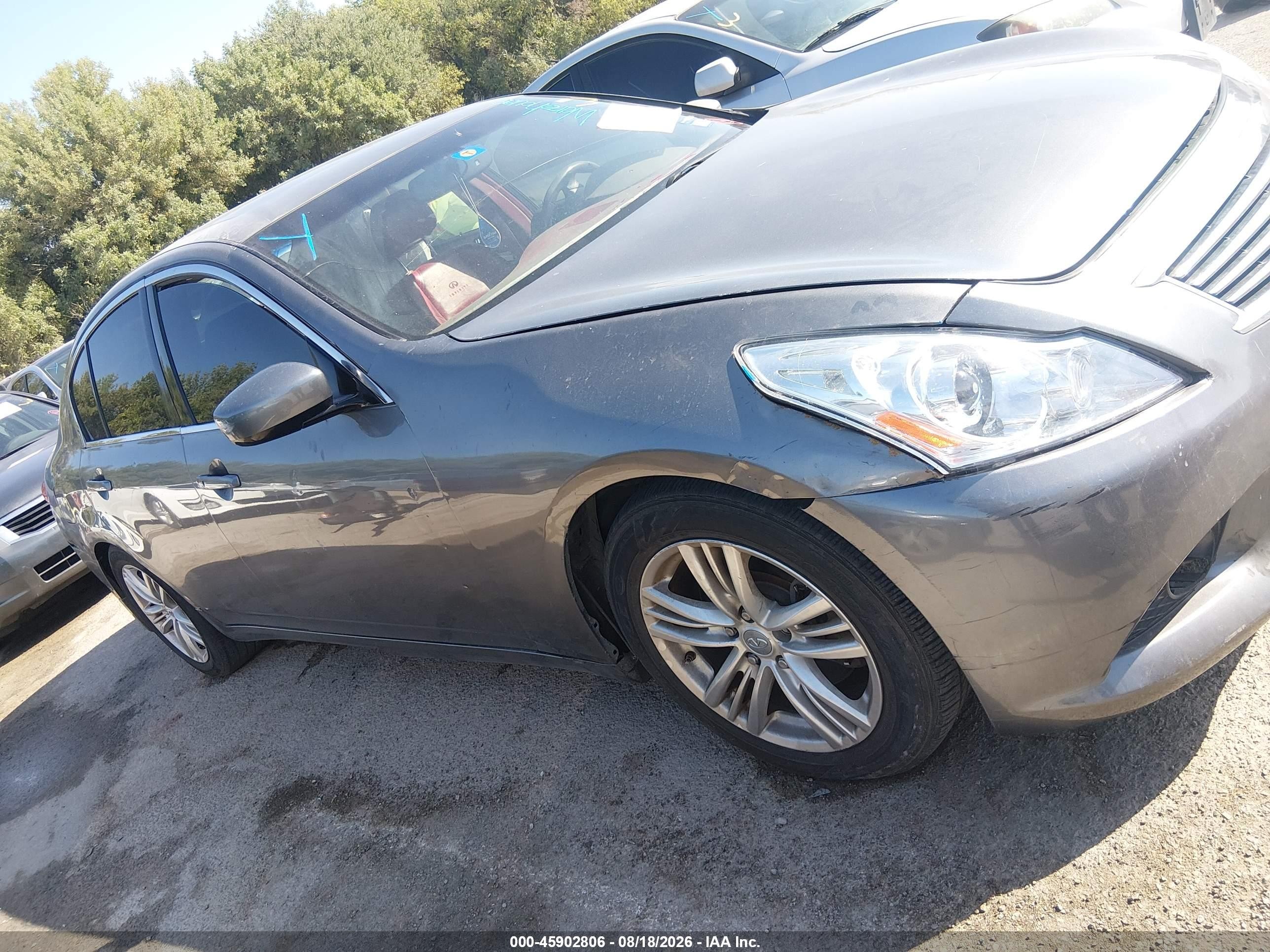 2013 Infiniti G37 Journey Серый vin: JN1CV6APXDM717987