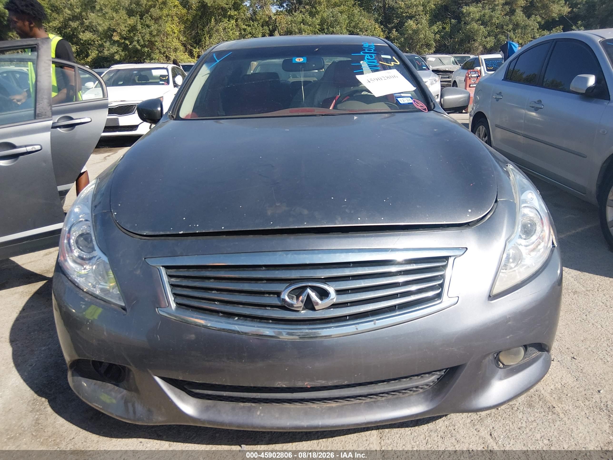 2013 Infiniti G37 Journey Серый vin: JN1CV6APXDM717987