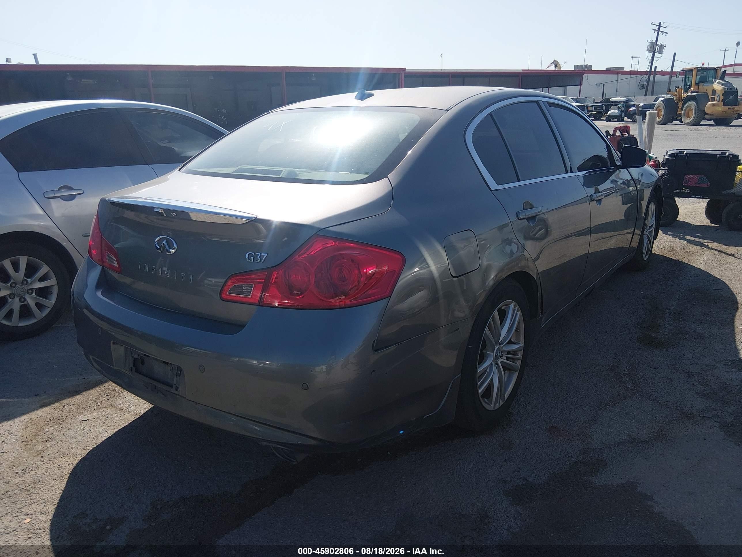 2013 Infiniti G37 Journey Серый vin: JN1CV6APXDM717987
