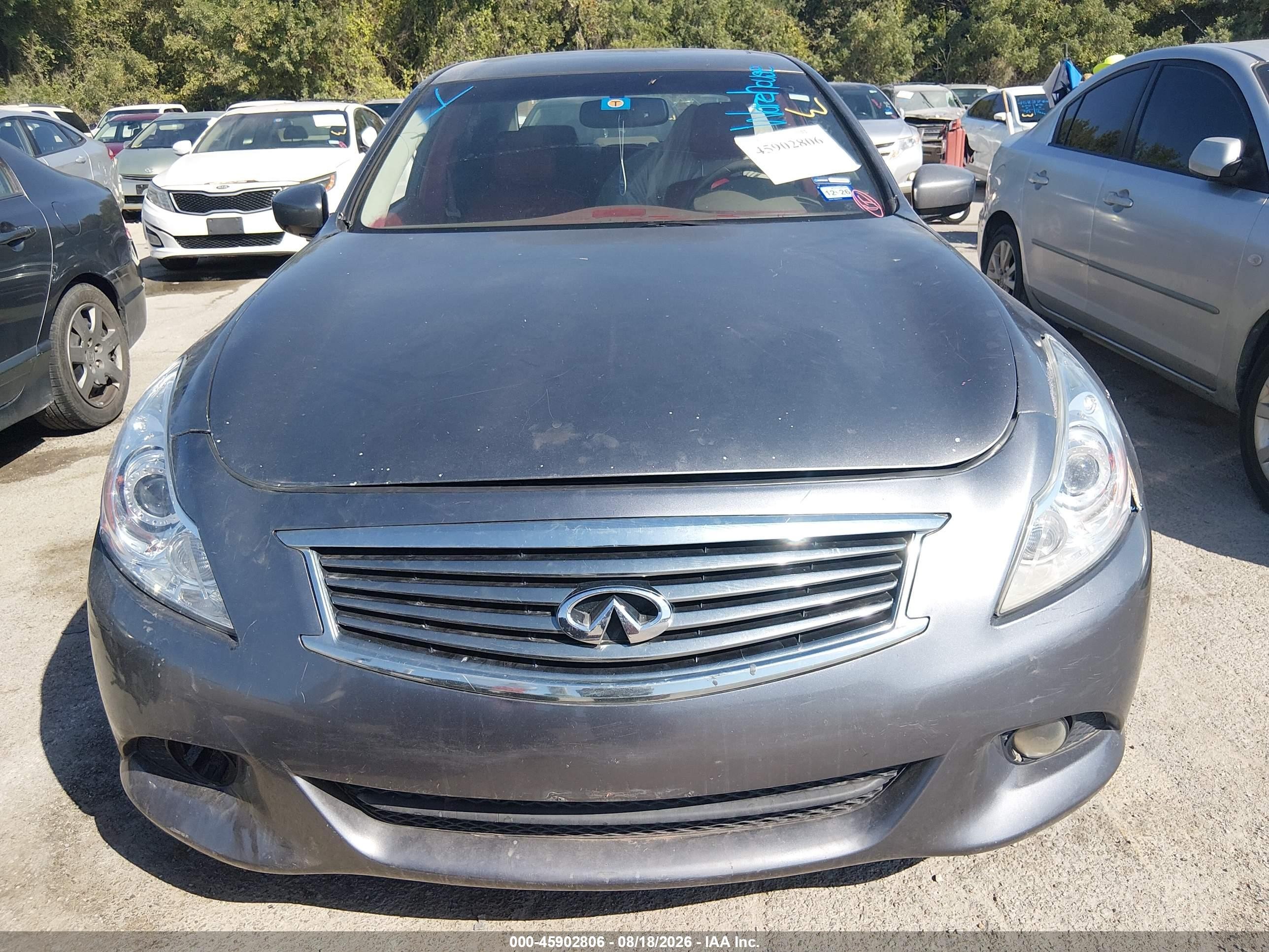 2013 Infiniti G37 Journey Серый vin: JN1CV6APXDM717987