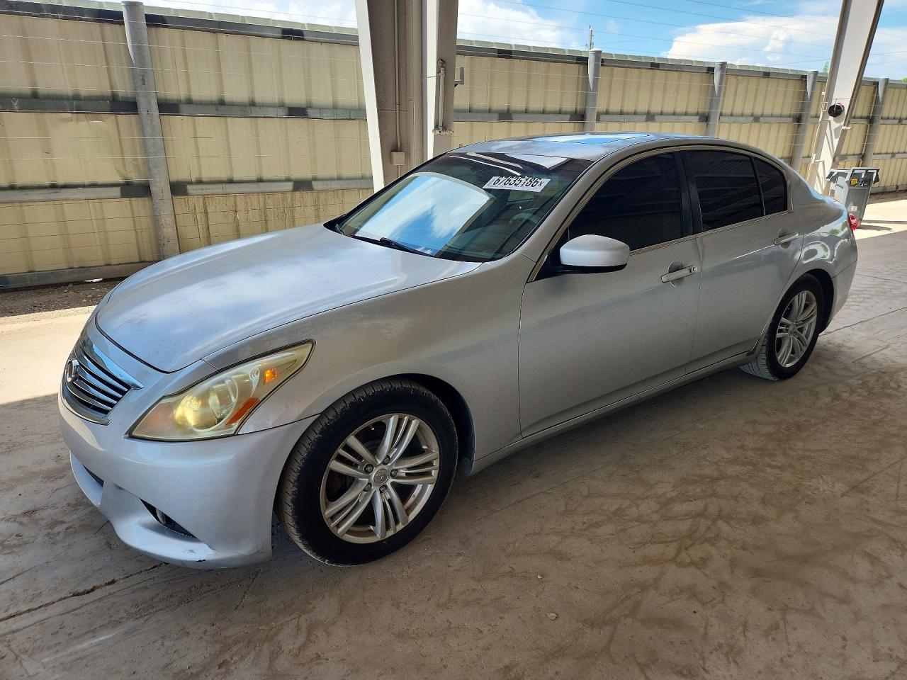 2013 Infiniti G37 Sedan Journey Silver vin: JN1CV6APXDM720288