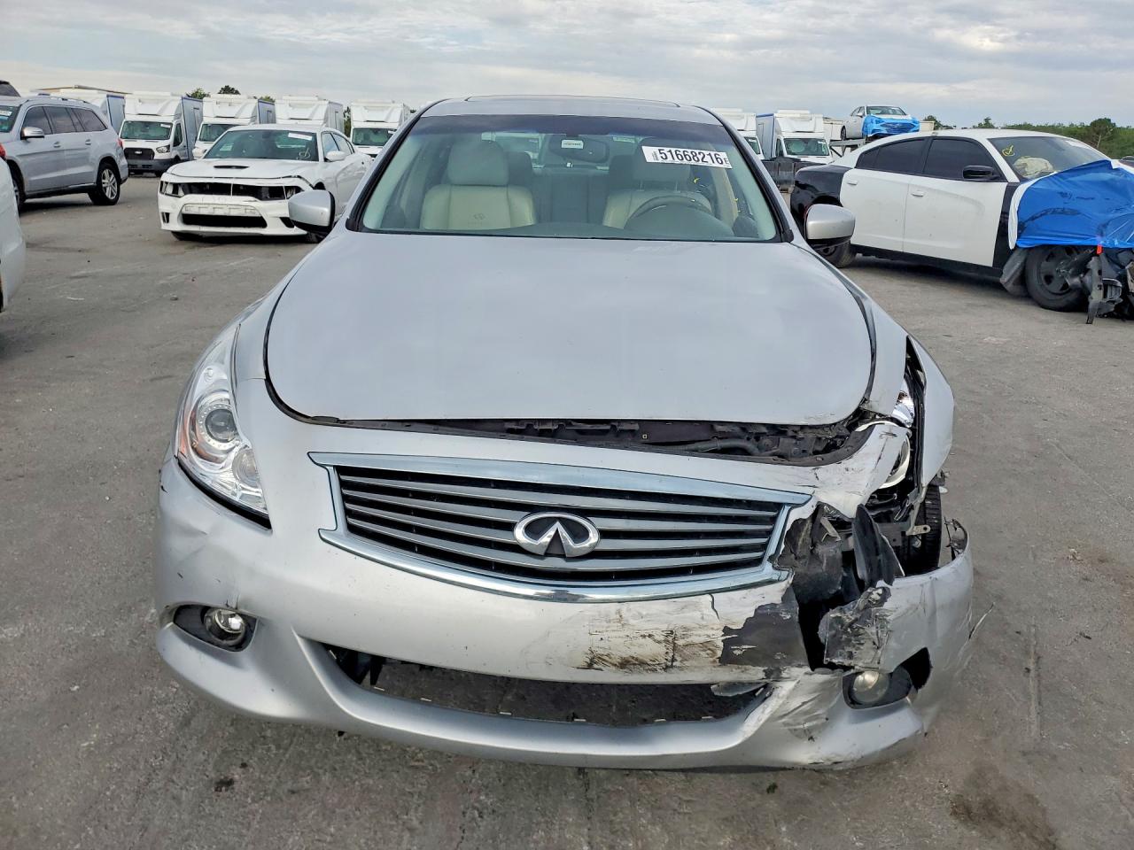 2013 Infiniti G37 Sedan Journey Silver vin: JN1CV6APXDM723482