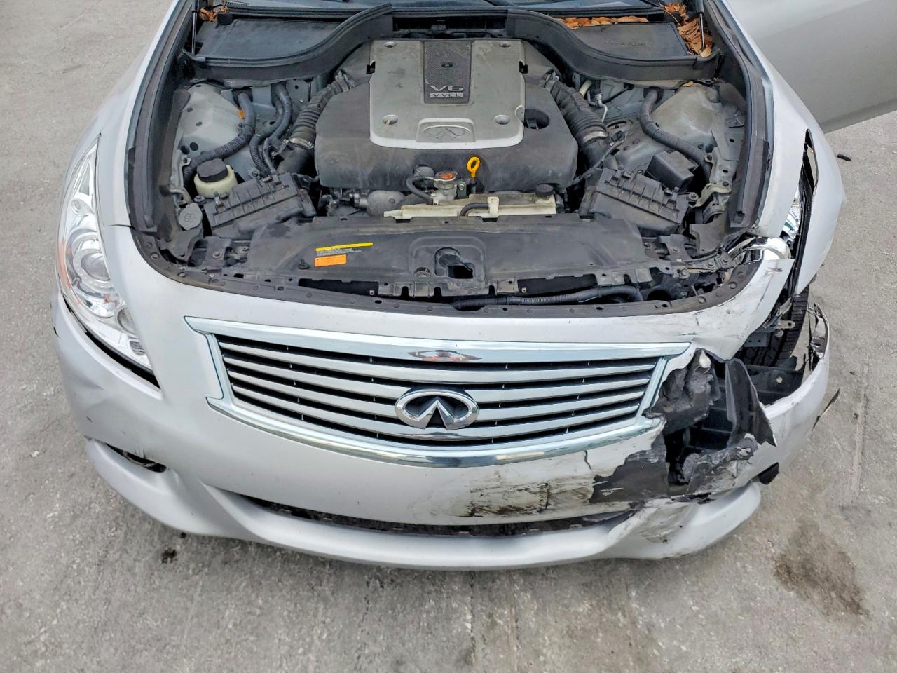 2013 Infiniti G37 Sedan Journey Silver vin: JN1CV6APXDM723482