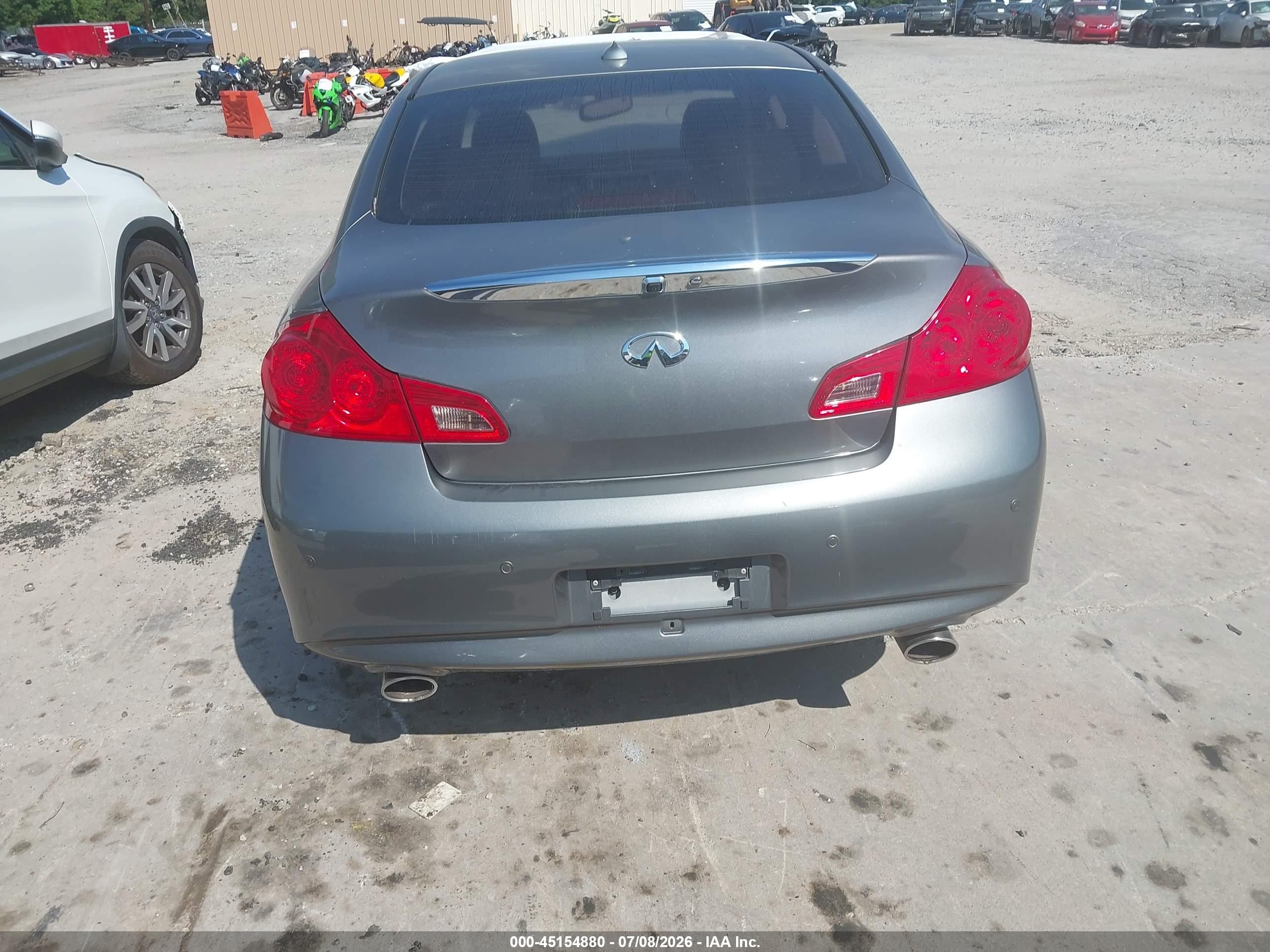 2013 Infiniti G37 Journey Gray vin: JN1CV6APXDM724471