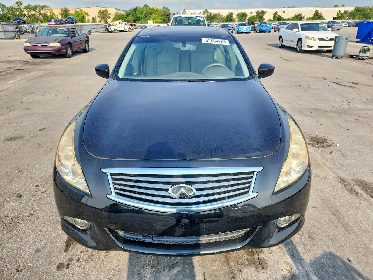 2015 Infiniti Q40 Base Black vin: JN1CV6APXFM501530