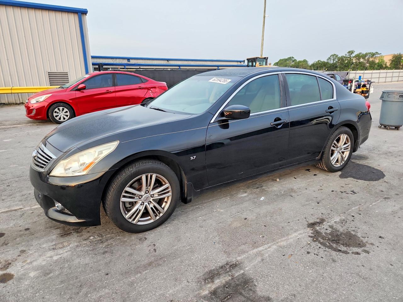 2015 Infiniti Q40 Base Black vin: JN1CV6APXFM501530