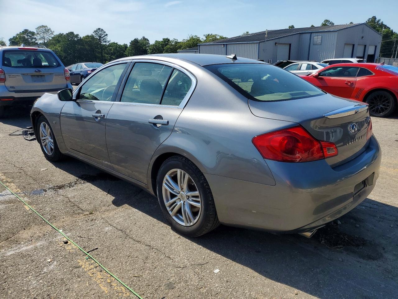 2015 Infiniti Q40 Base Gray vin: JN1CV6APXFM502449