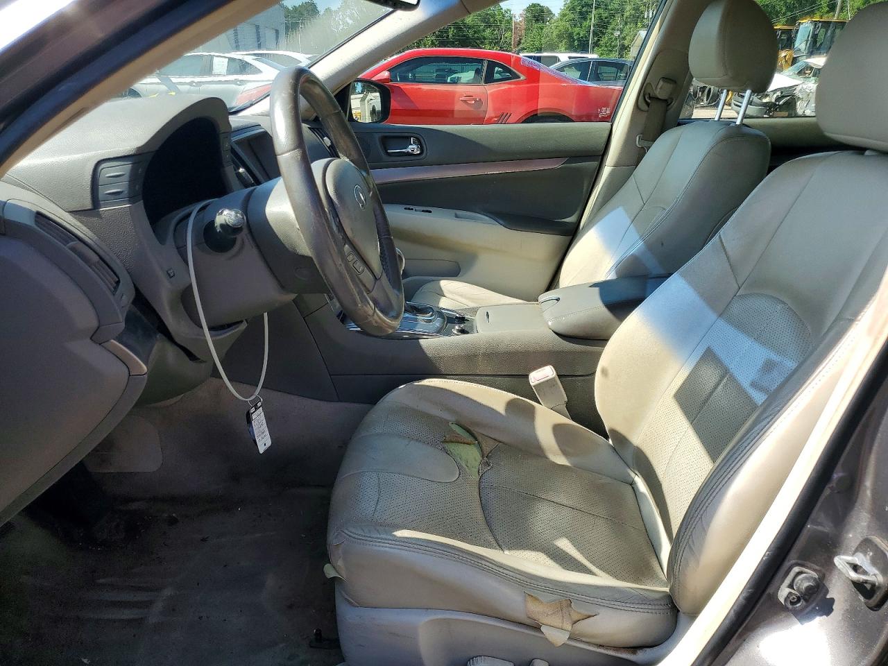 2015 Infiniti Q40 Base Gray vin: JN1CV6APXFM502449