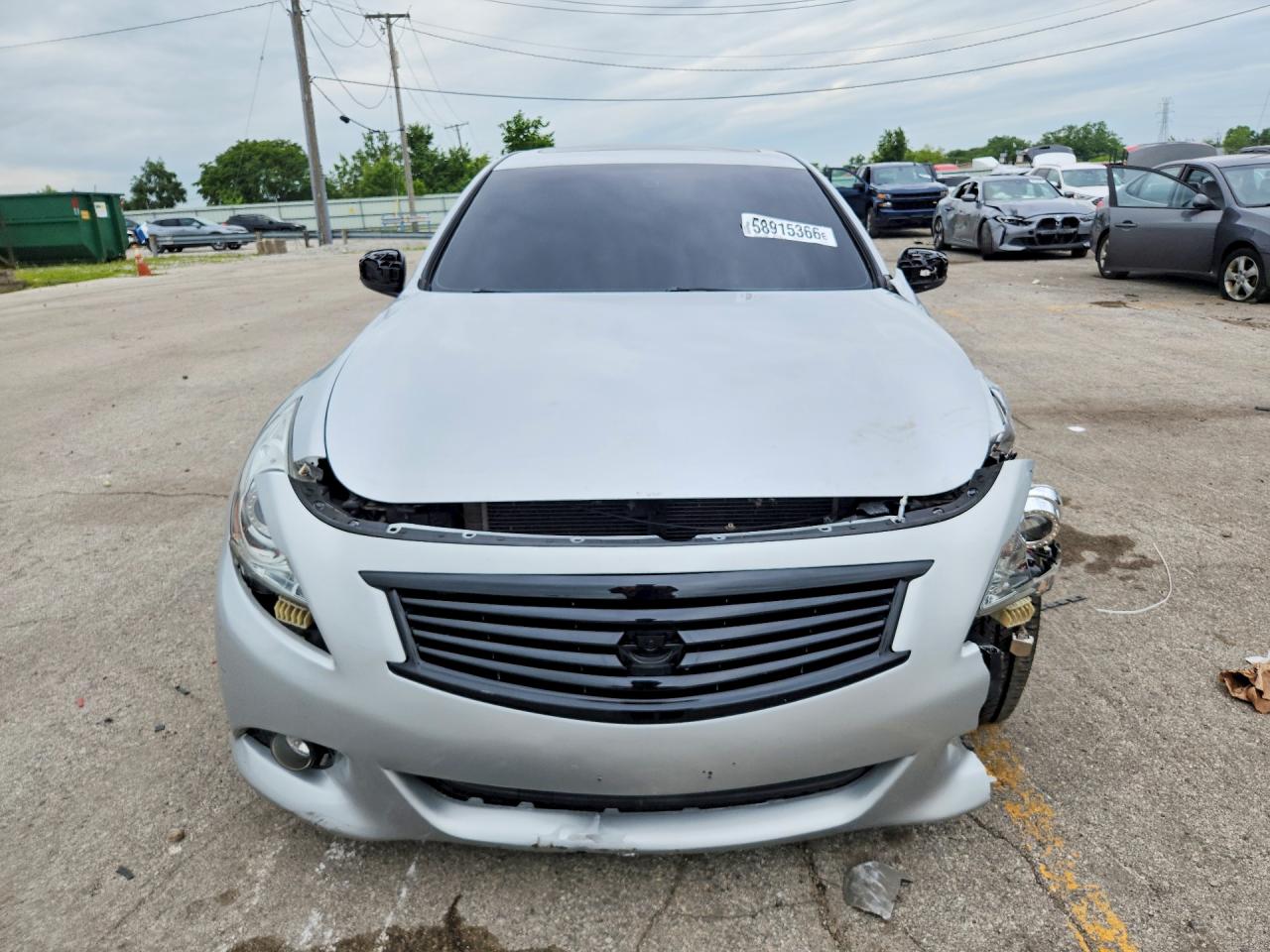2010 Infiniti G37 Серебряный vin: JN1CV6AR0AM251239