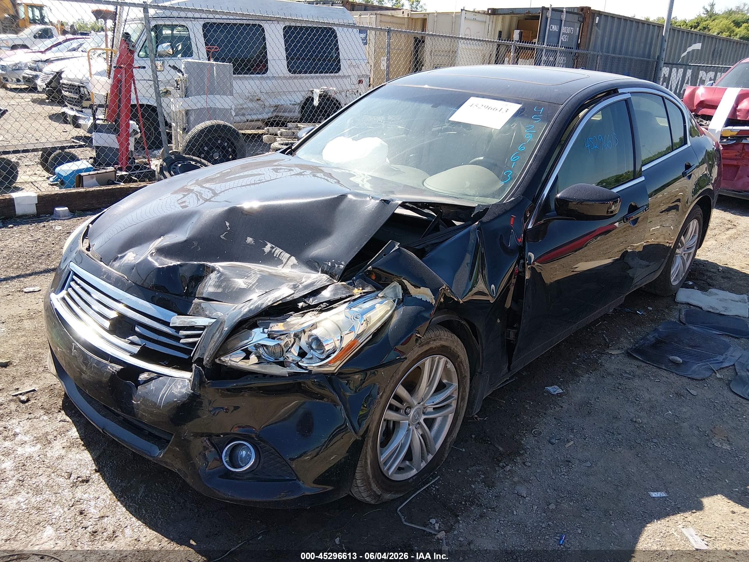2010 Infiniti G37x   Black vin: JN1CV6AR0AM254531