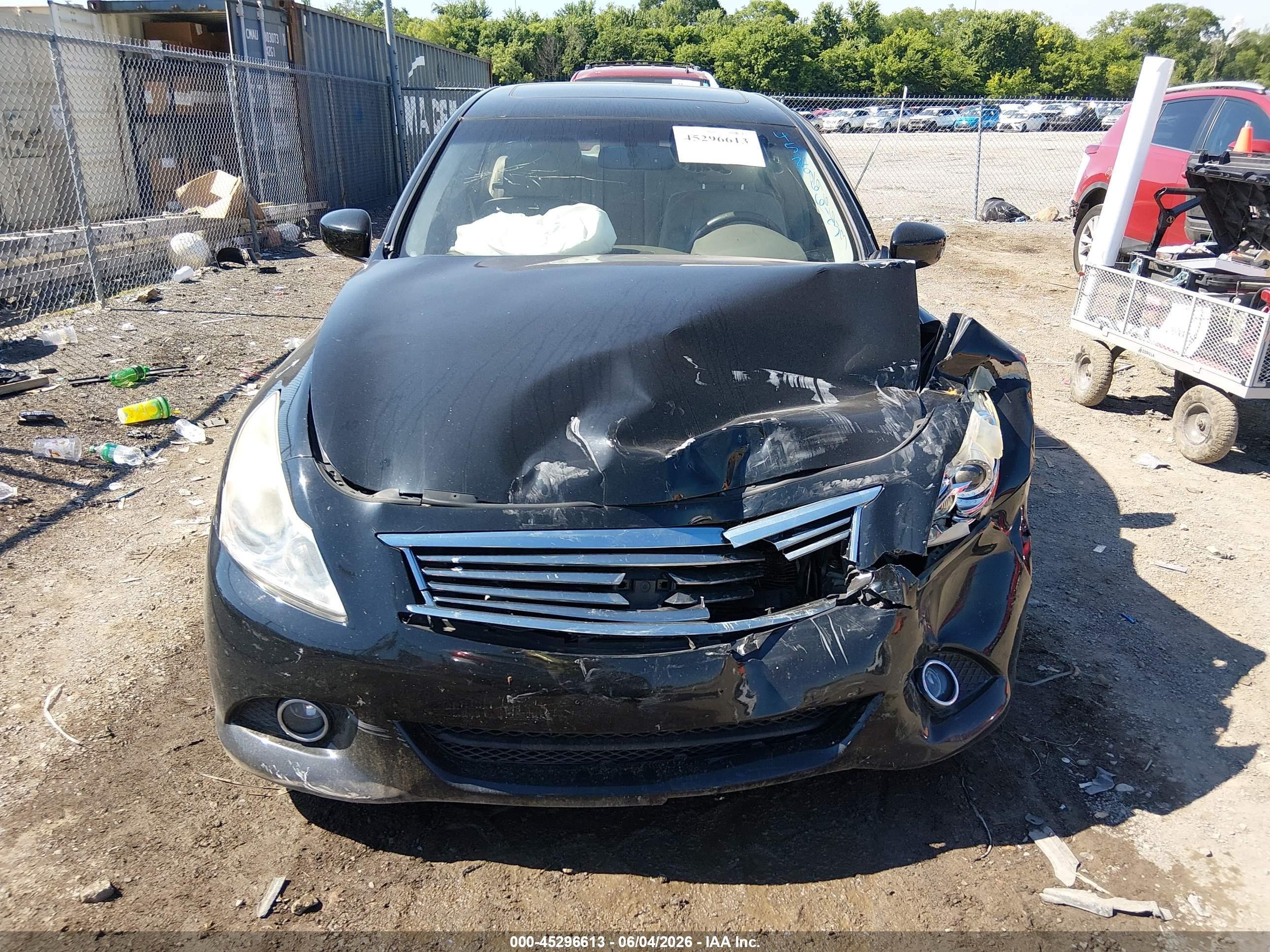 2010 Infiniti G37x   Black vin: JN1CV6AR0AM254531