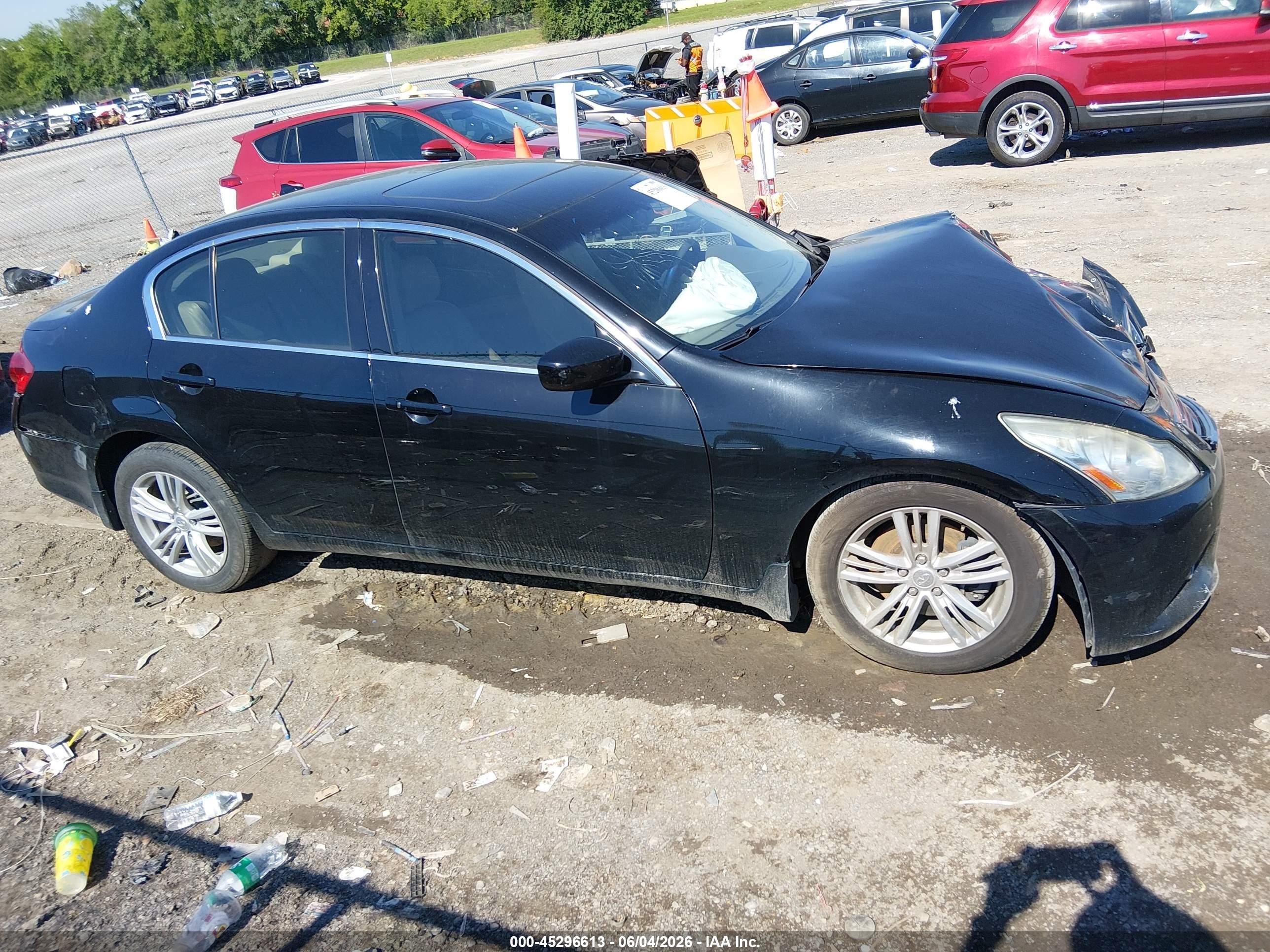 2010 Infiniti G37x   Black vin: JN1CV6AR0AM254531