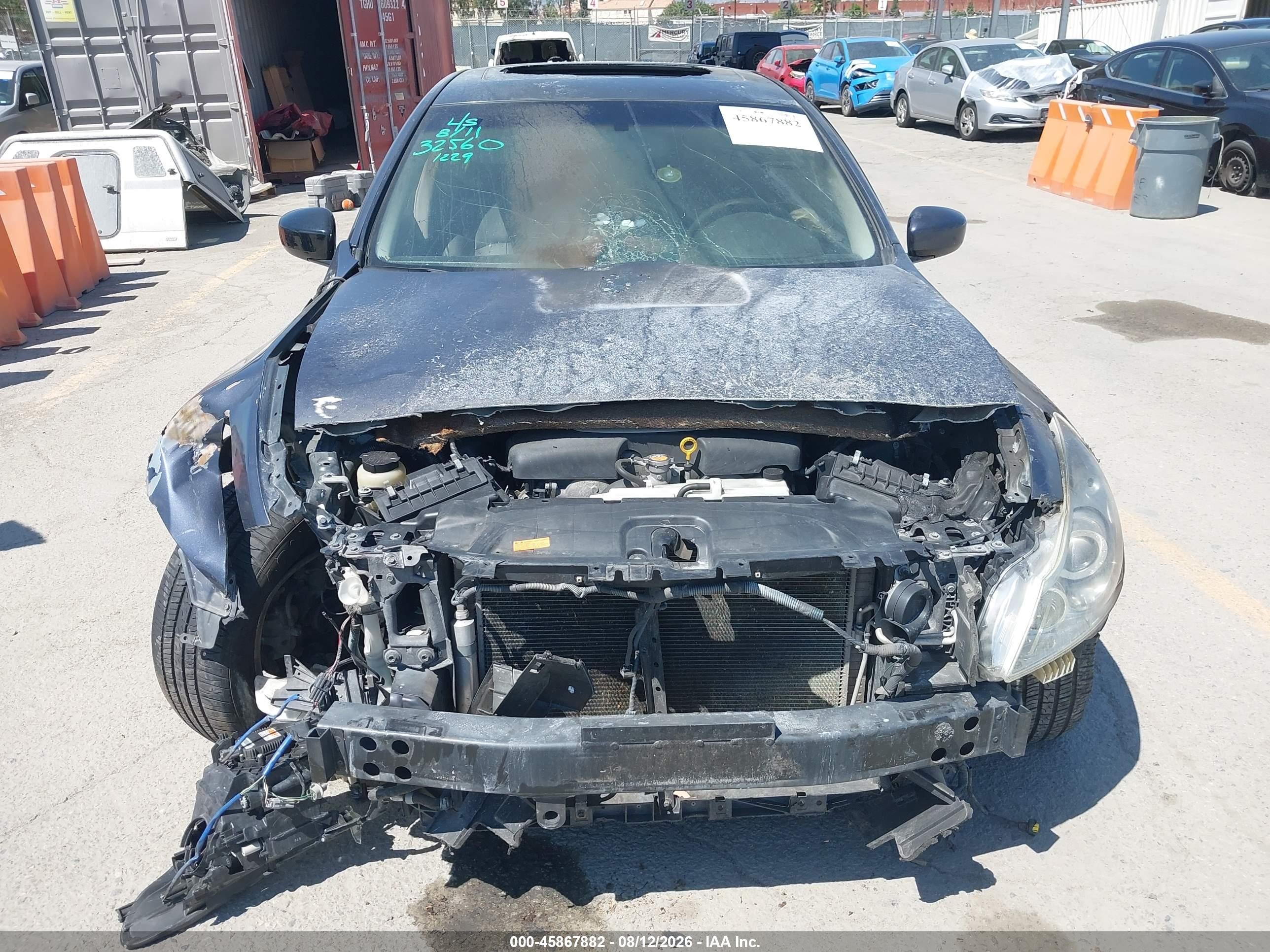 2010 Infiniti G37x   Gray vin: JN1CV6AR0AM451229