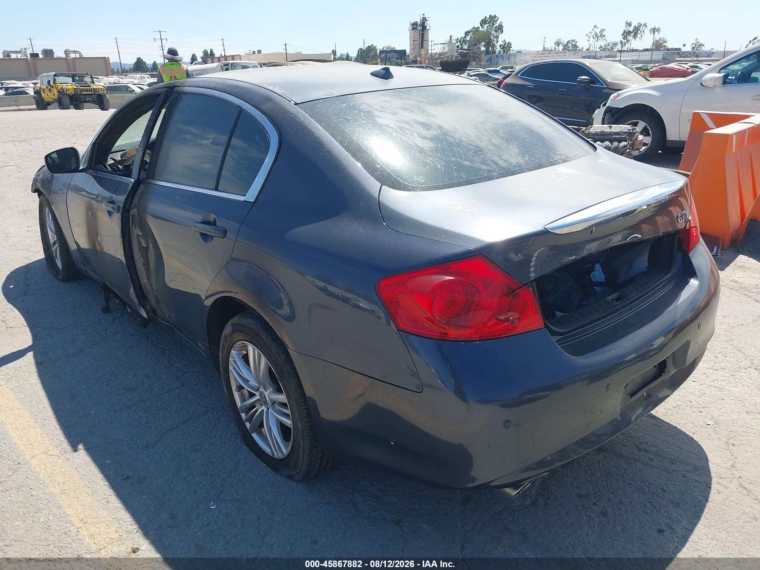 2010 Infiniti G37x   Gray vin: JN1CV6AR0AM451229