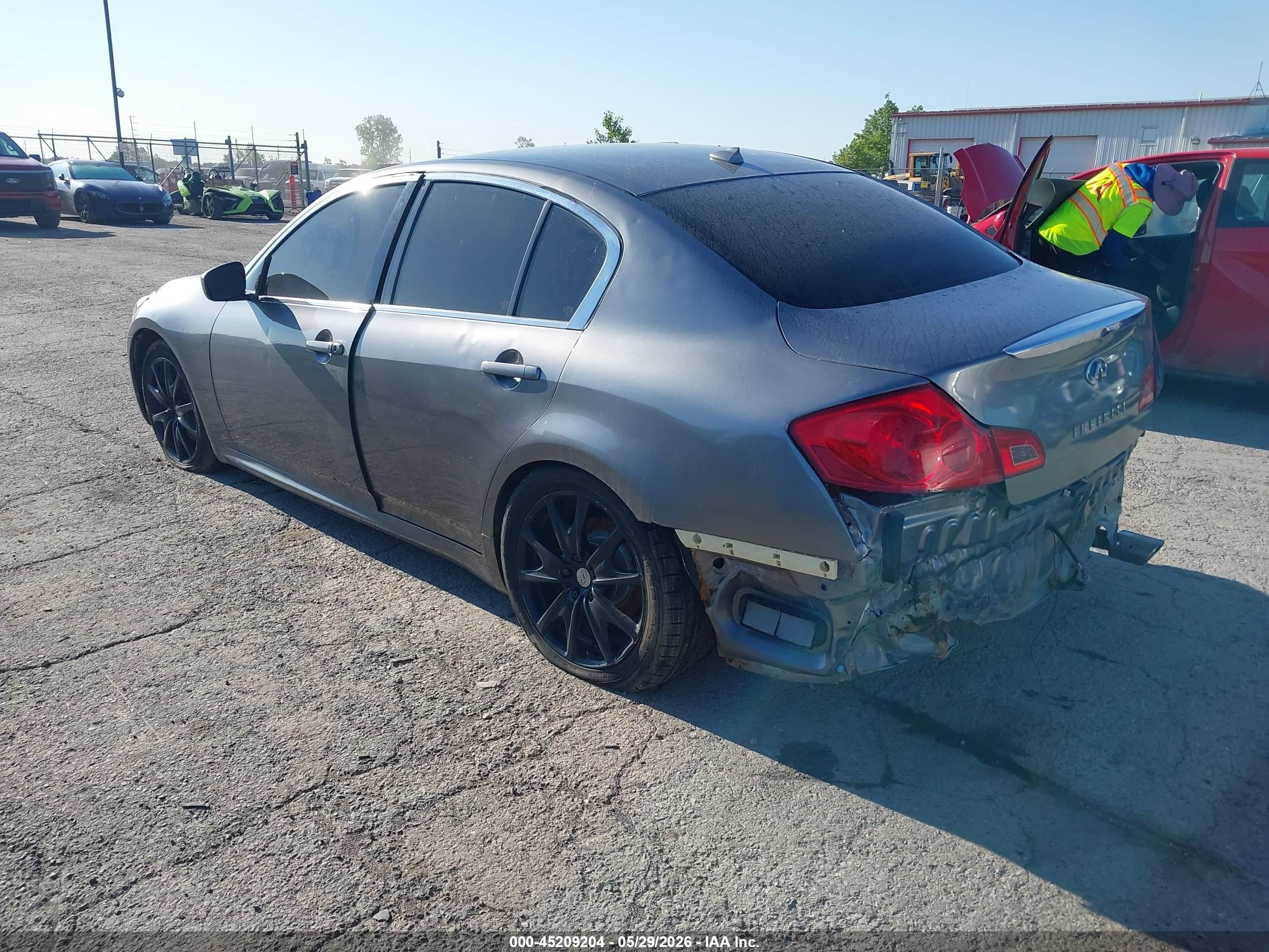 2010 Infiniti G37x   Gray vin: JN1CV6AR0AM451554