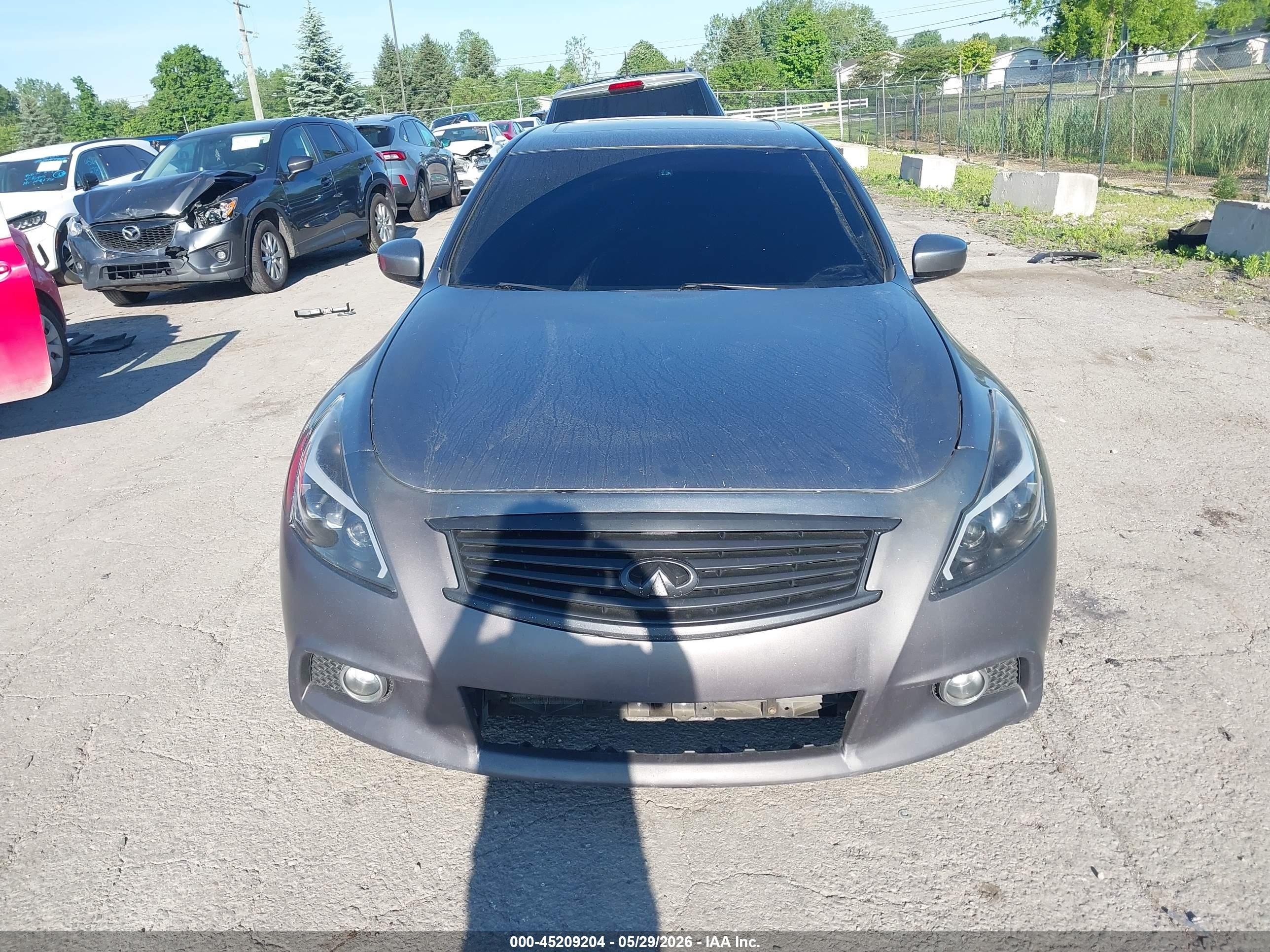 2010 Infiniti G37x   Gray vin: JN1CV6AR0AM451554