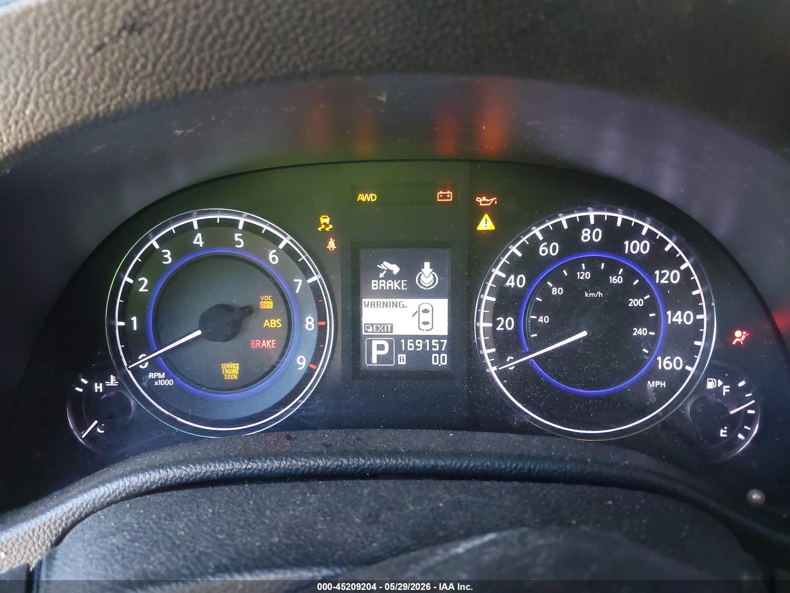 2010 Infiniti G37x   Gray vin: JN1CV6AR0AM451554