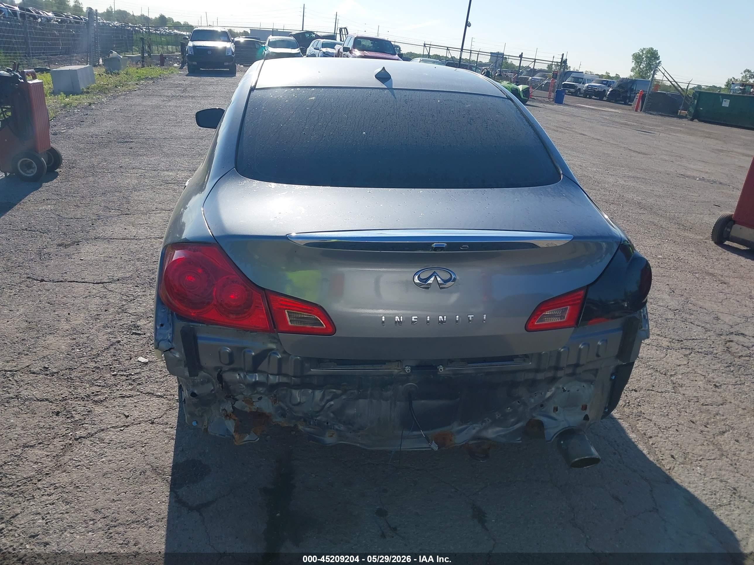 2010 Infiniti G37x   Gray vin: JN1CV6AR0AM451554