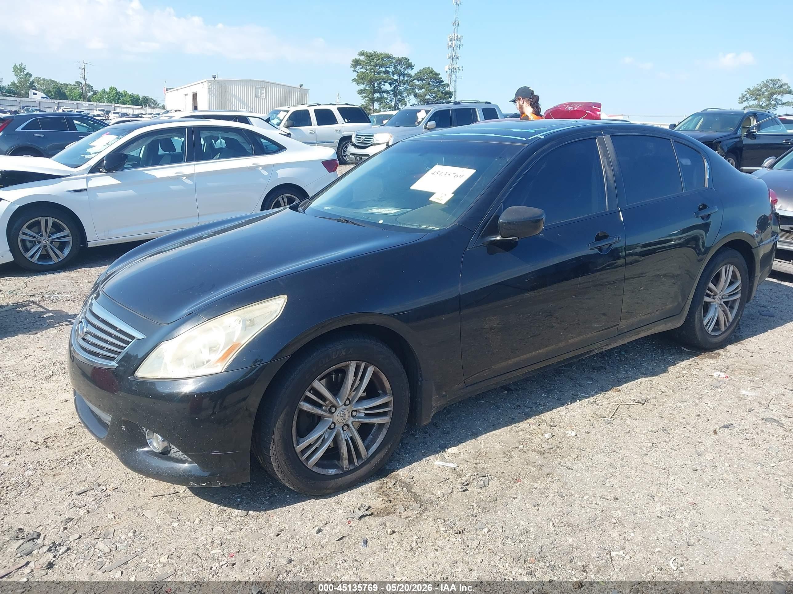 2011 Infiniti G37x   Black vin: JN1CV6AR0BM353321