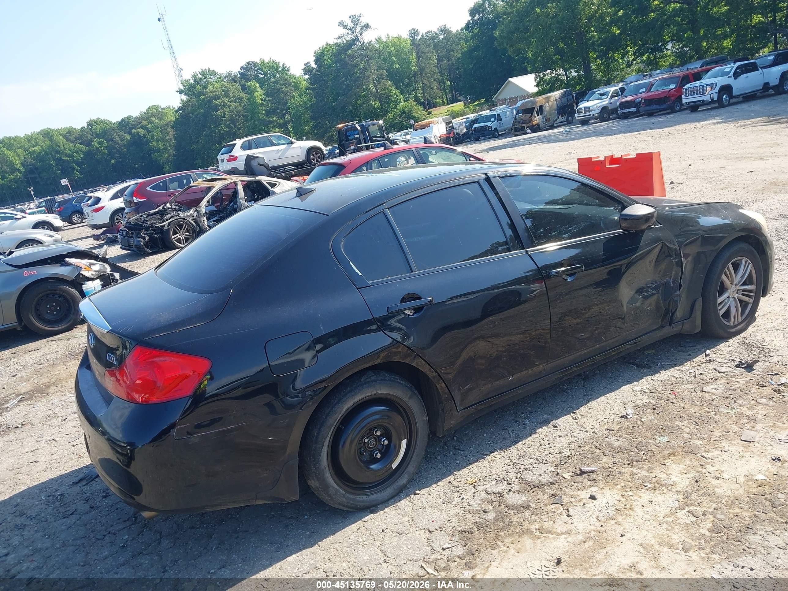 2011 Infiniti G37x   Black vin: JN1CV6AR0BM353321