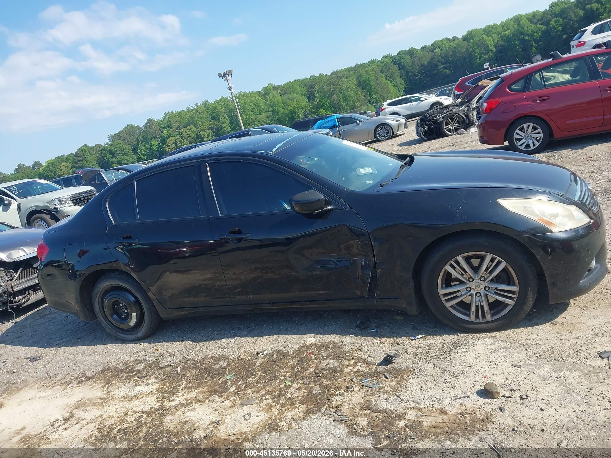 2011 Infiniti G37x   Black vin: JN1CV6AR0BM353321