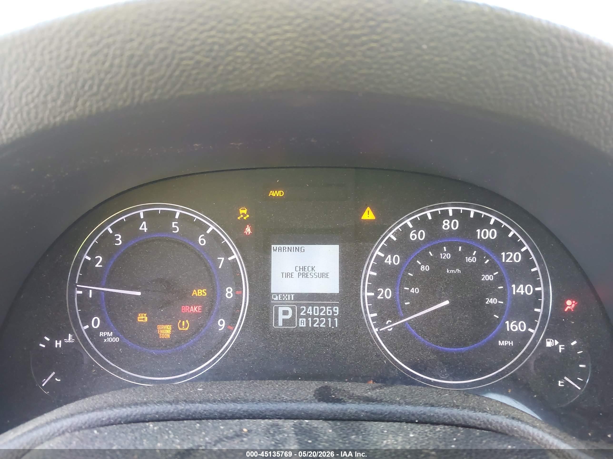 2011 Infiniti G37x   Black vin: JN1CV6AR0BM353321