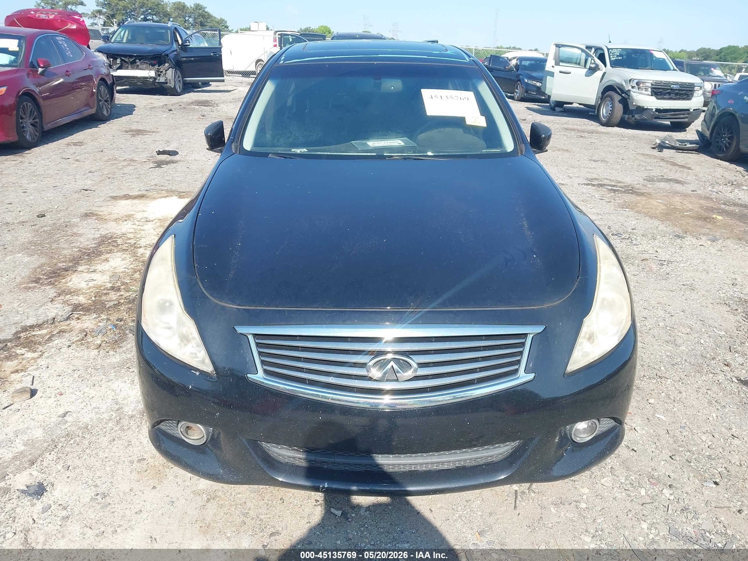 2011 Infiniti G37x   Black vin: JN1CV6AR0BM353321